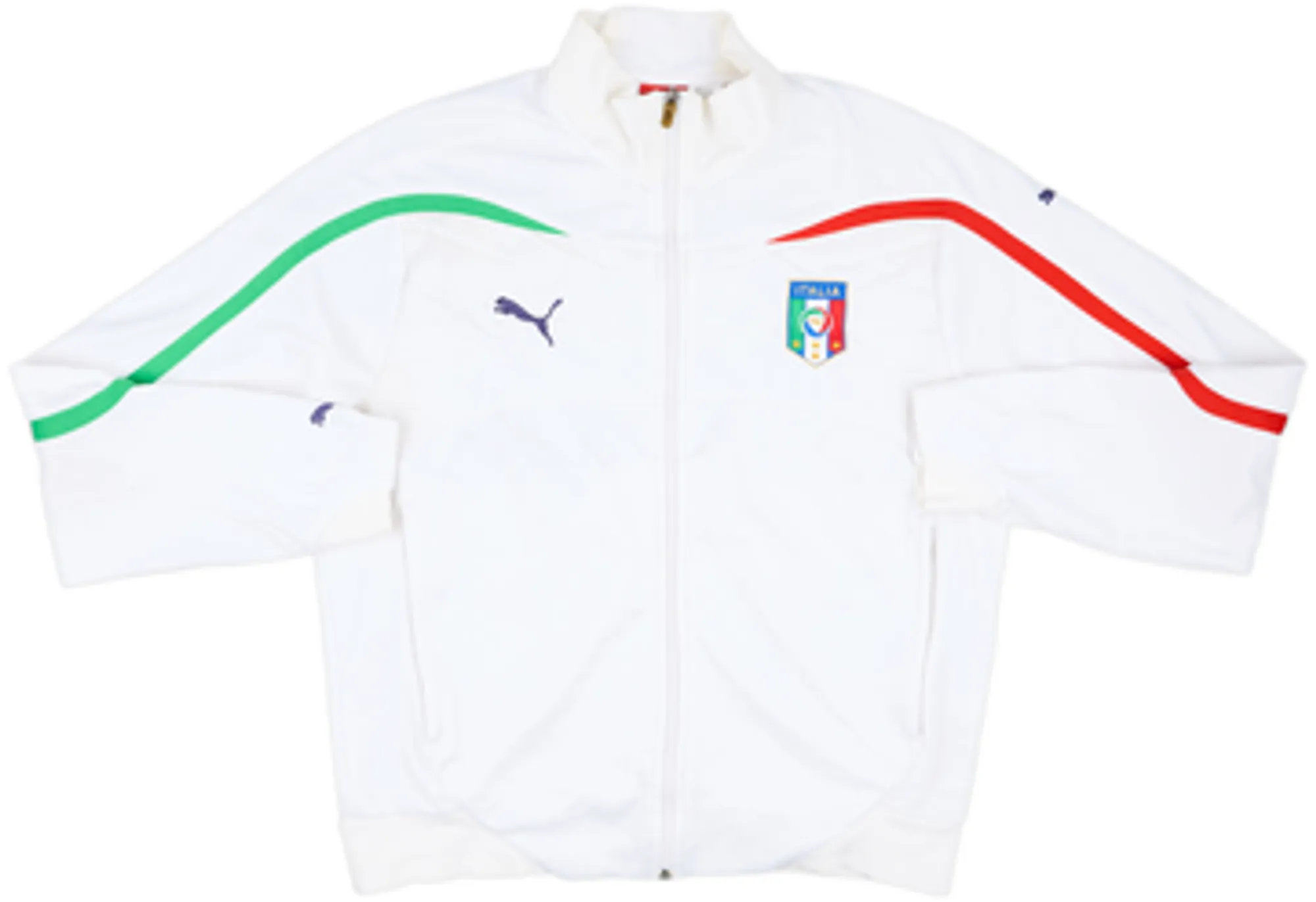 2010-11 Italy Puma Track Jacket - 8/10 - (XL)