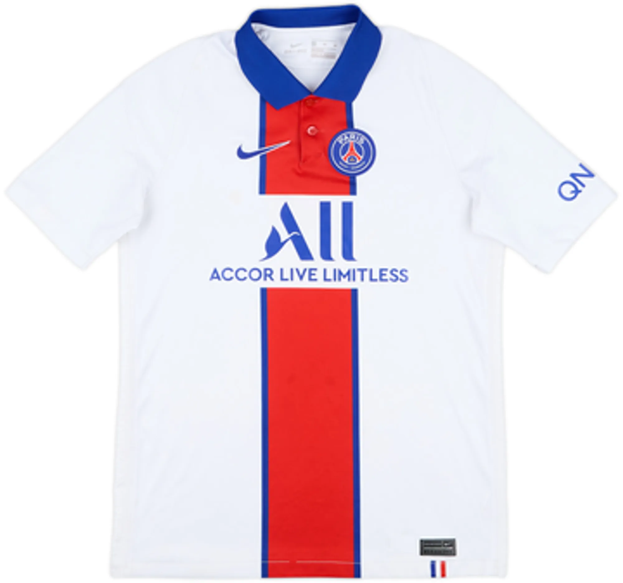 Nike Paris Saint Germain Boys SS Away Shirt 2020/21