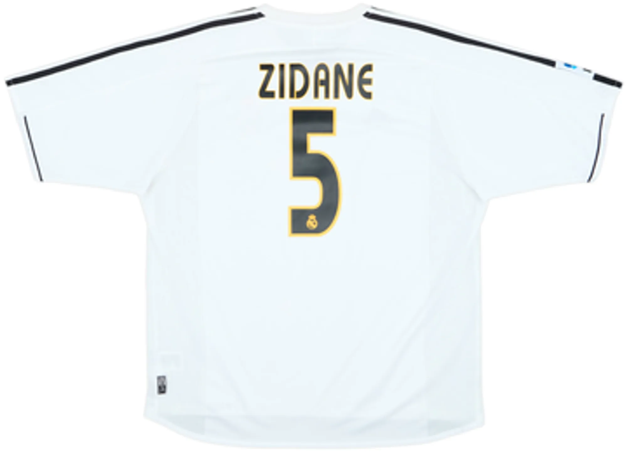 adidas Real Madrid Mens SS Home Shirt 2003/04