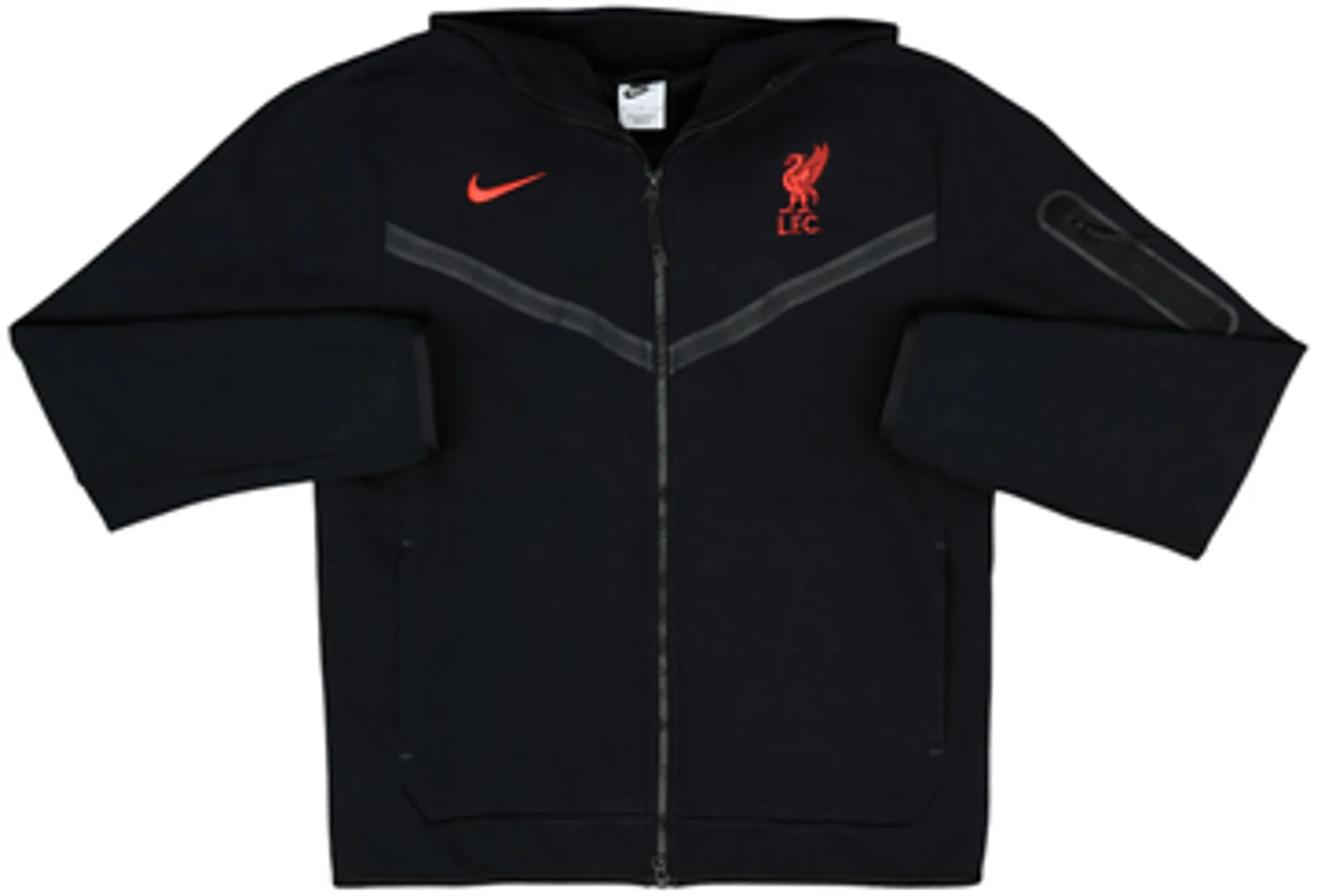 2022-23 Liverpool Nike Hooded Track Jacket - 9/10 - (M)