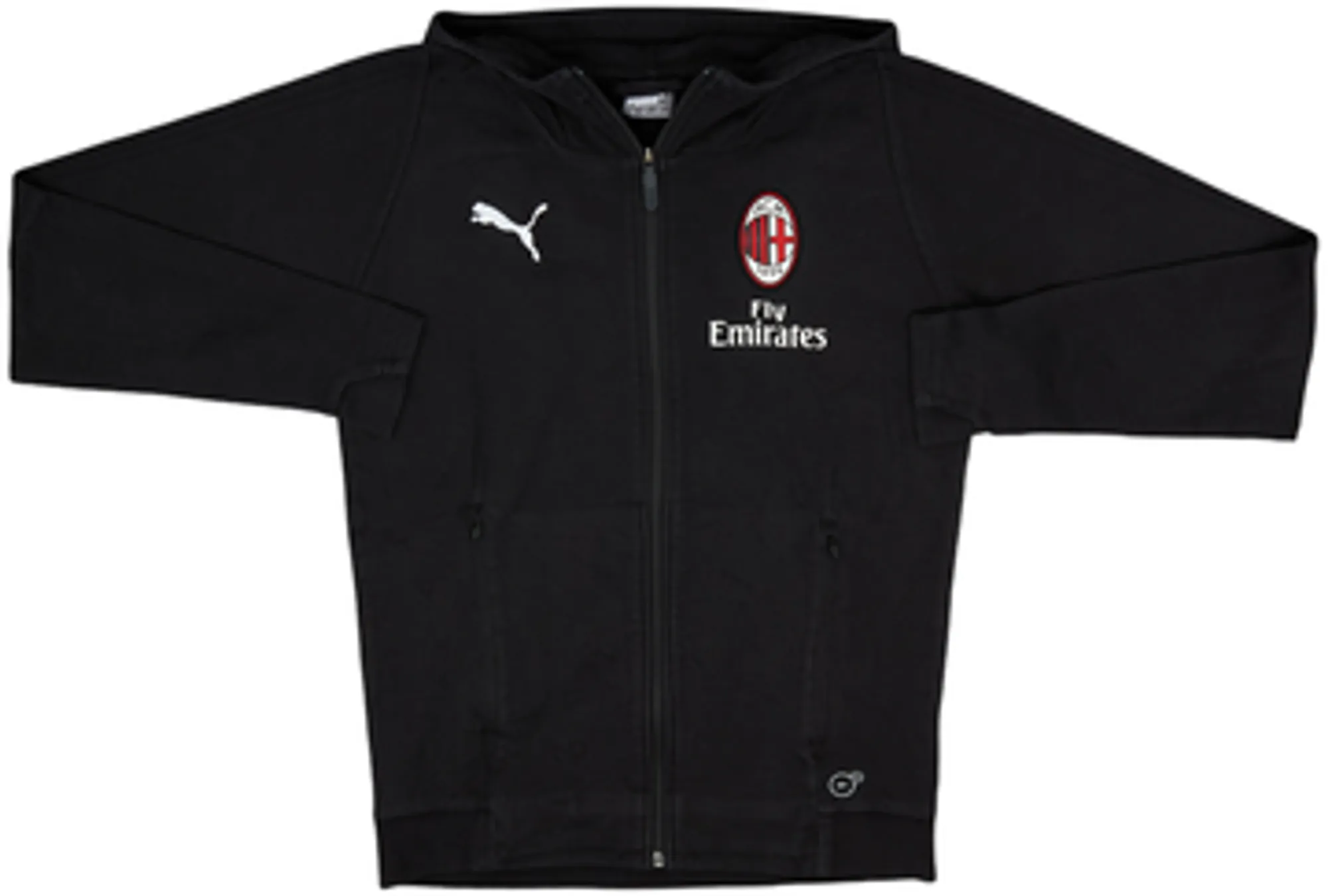 2018-19 AC Milan Puma Hooded Track Jacket - 9/10 - (XS)