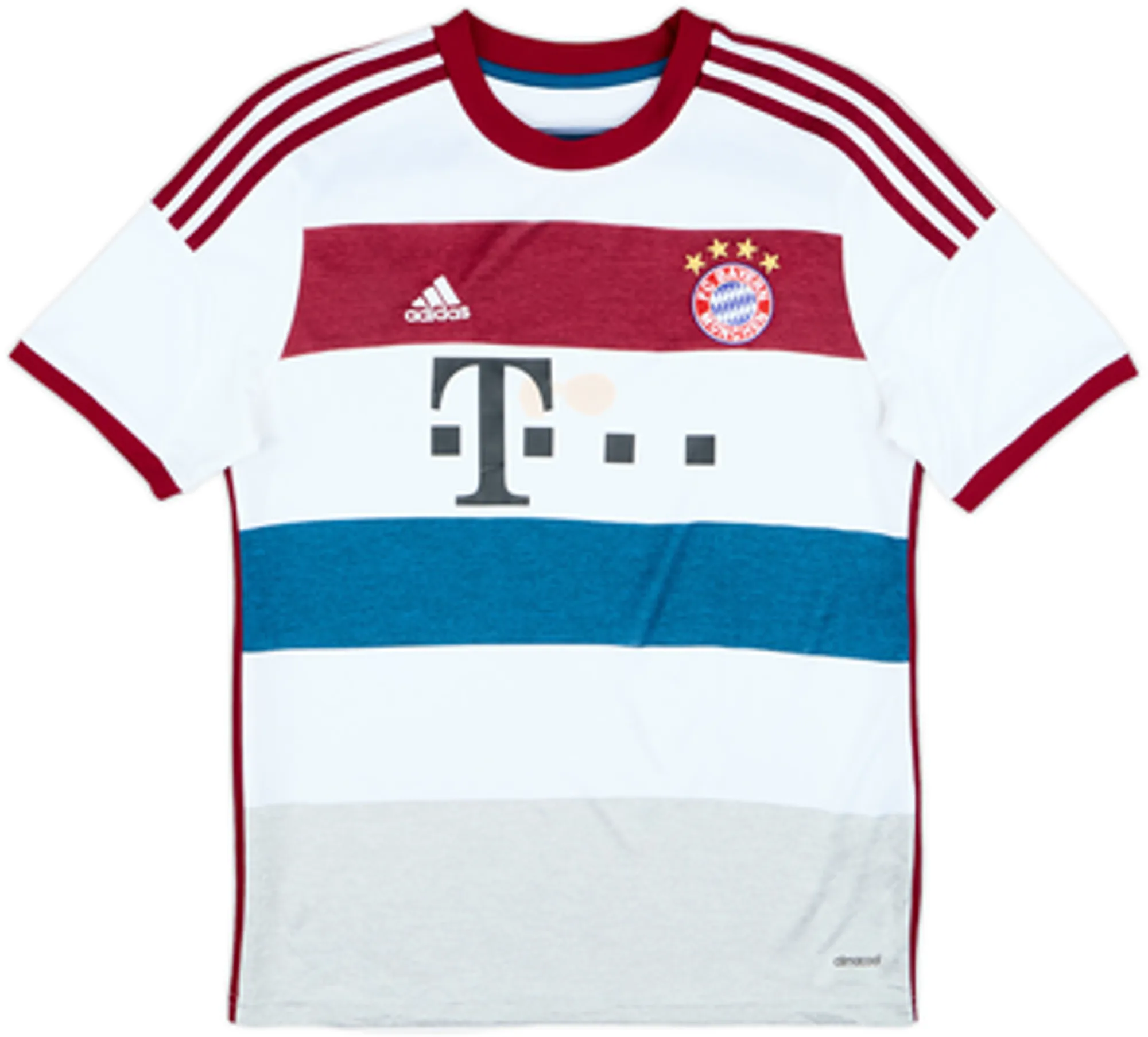 adidas Bayern Munich Boys SS Away Shirt 2014/15