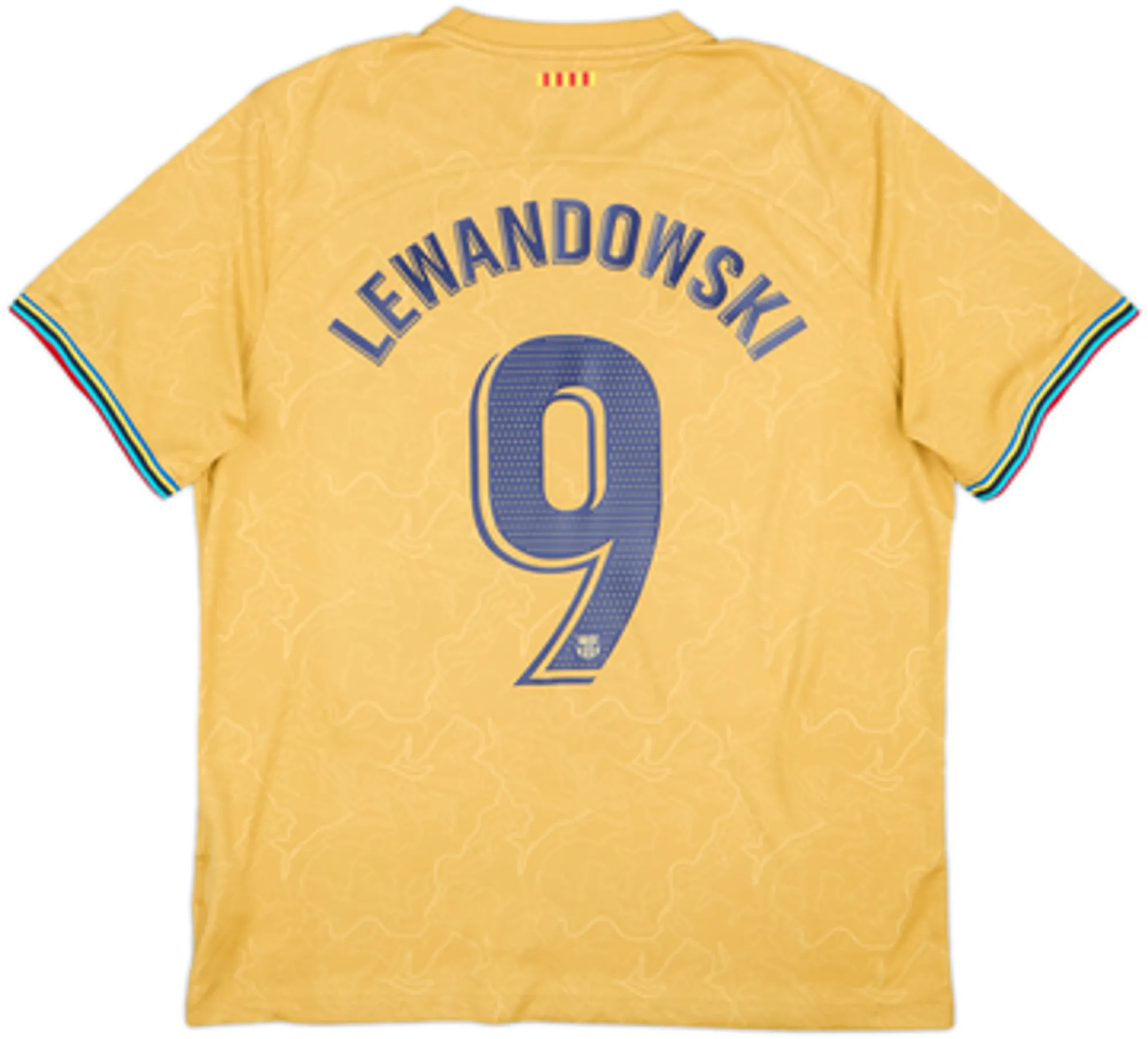 Nike Barcelona Mens SS Away Shirt 2022/23