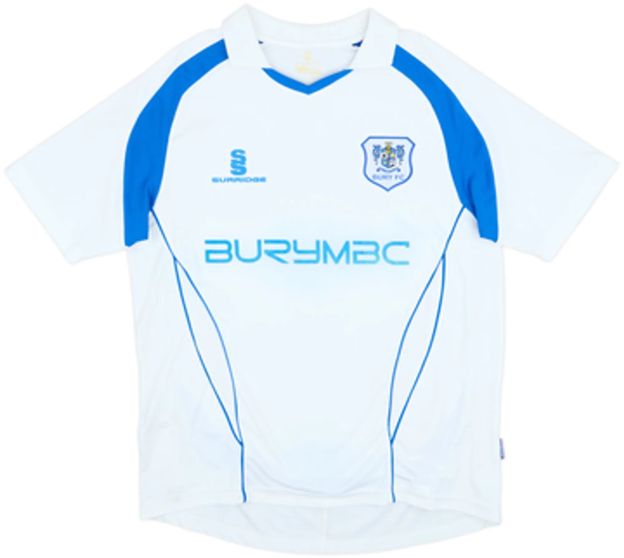 Home Bury Mens SS Home Shirt 2008/09