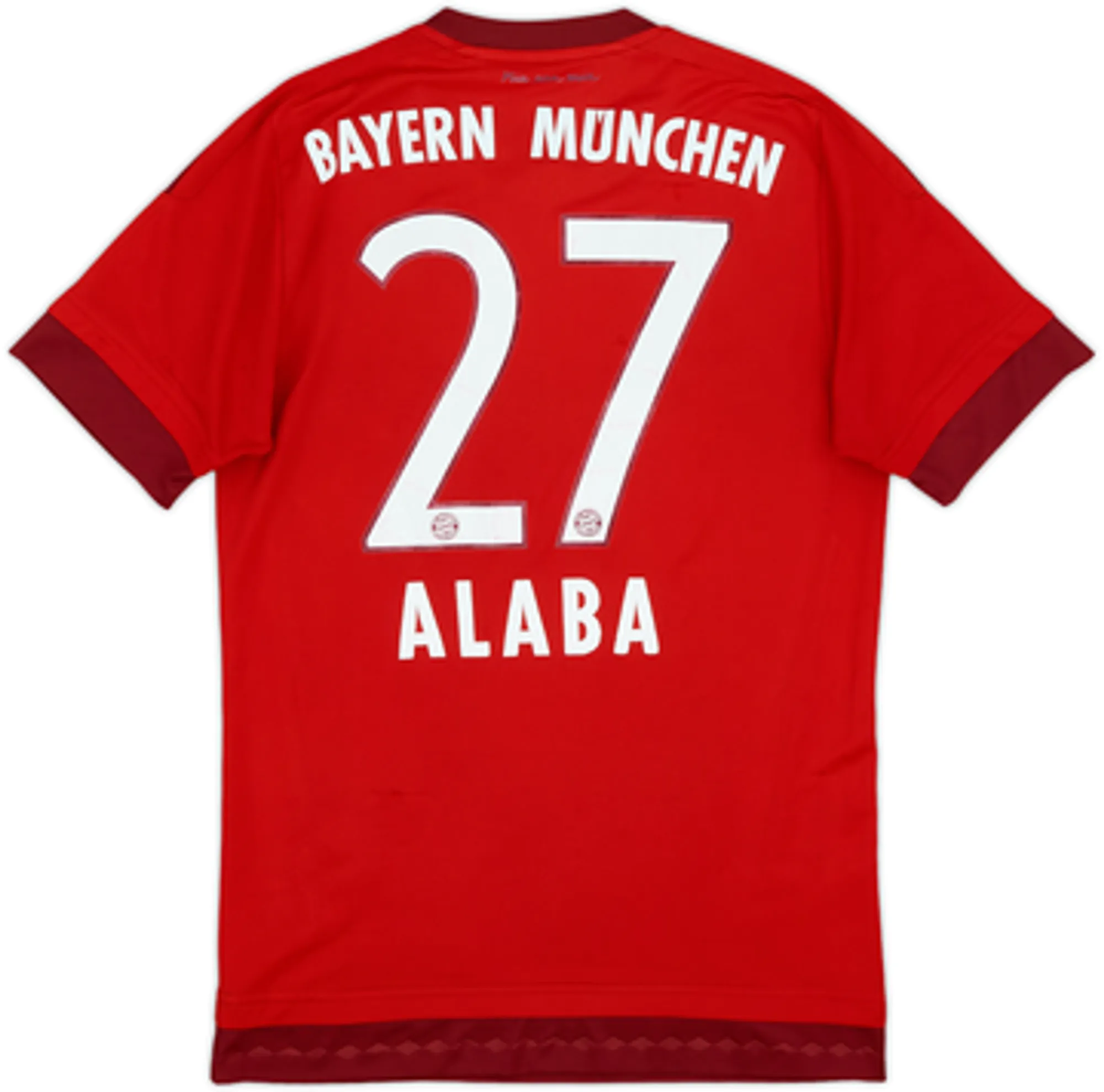adidas Bayern Munich Mens SS Home Shirt 2015/16