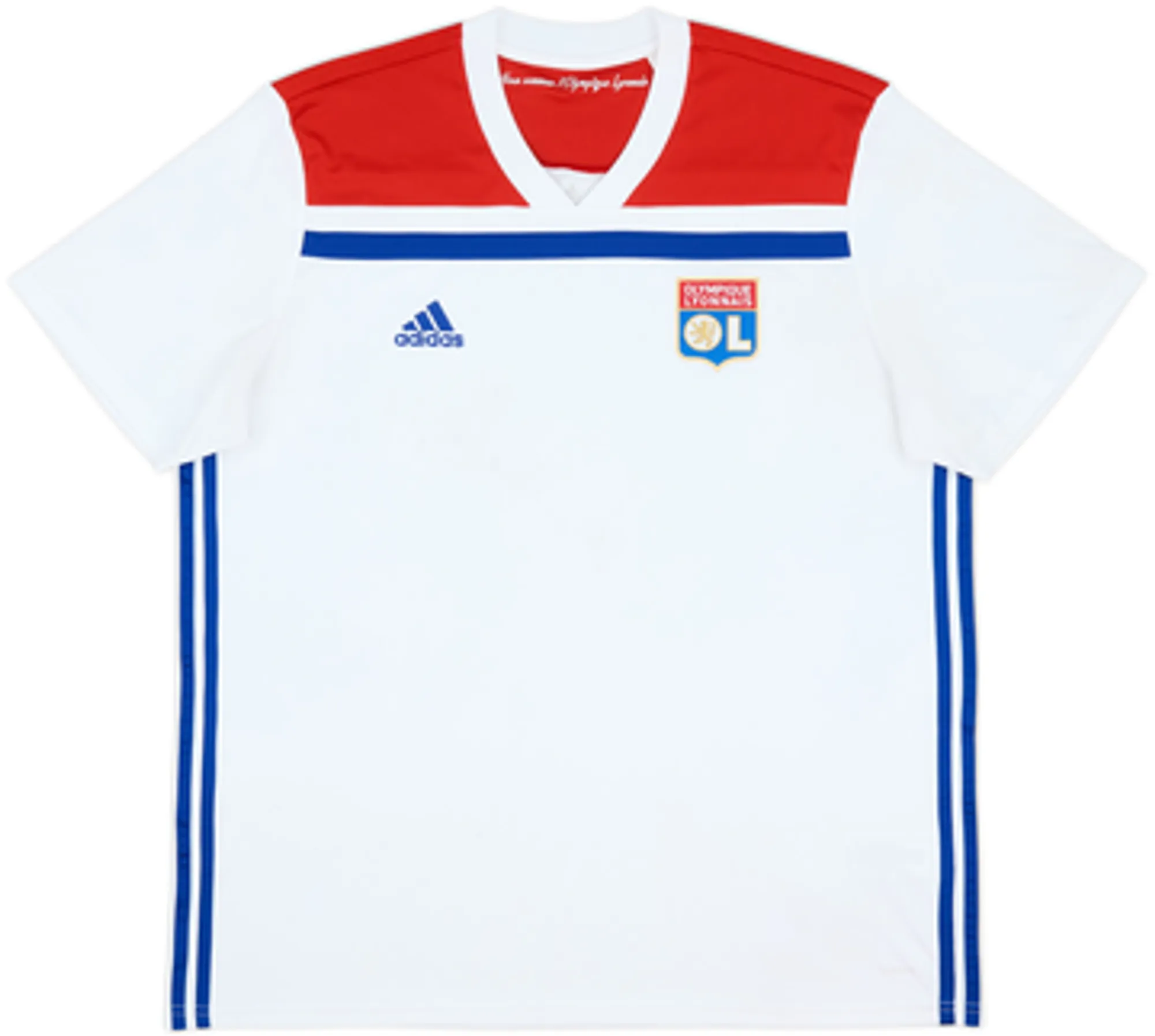 adidas Lyon Mens SS Home Shirt 2018/19