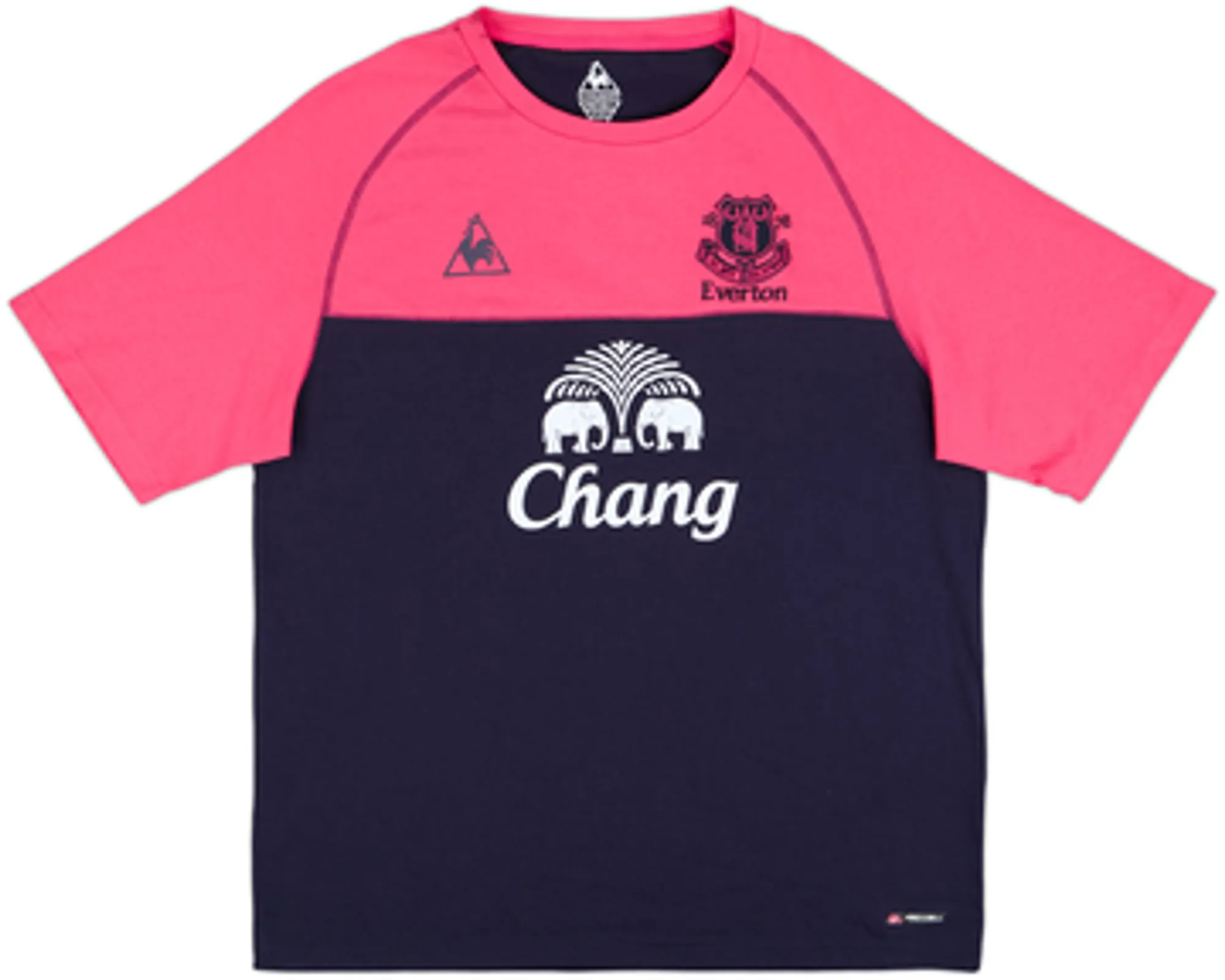 Le Coq Sportif Everton Mens SS Home Shirt 2010/11