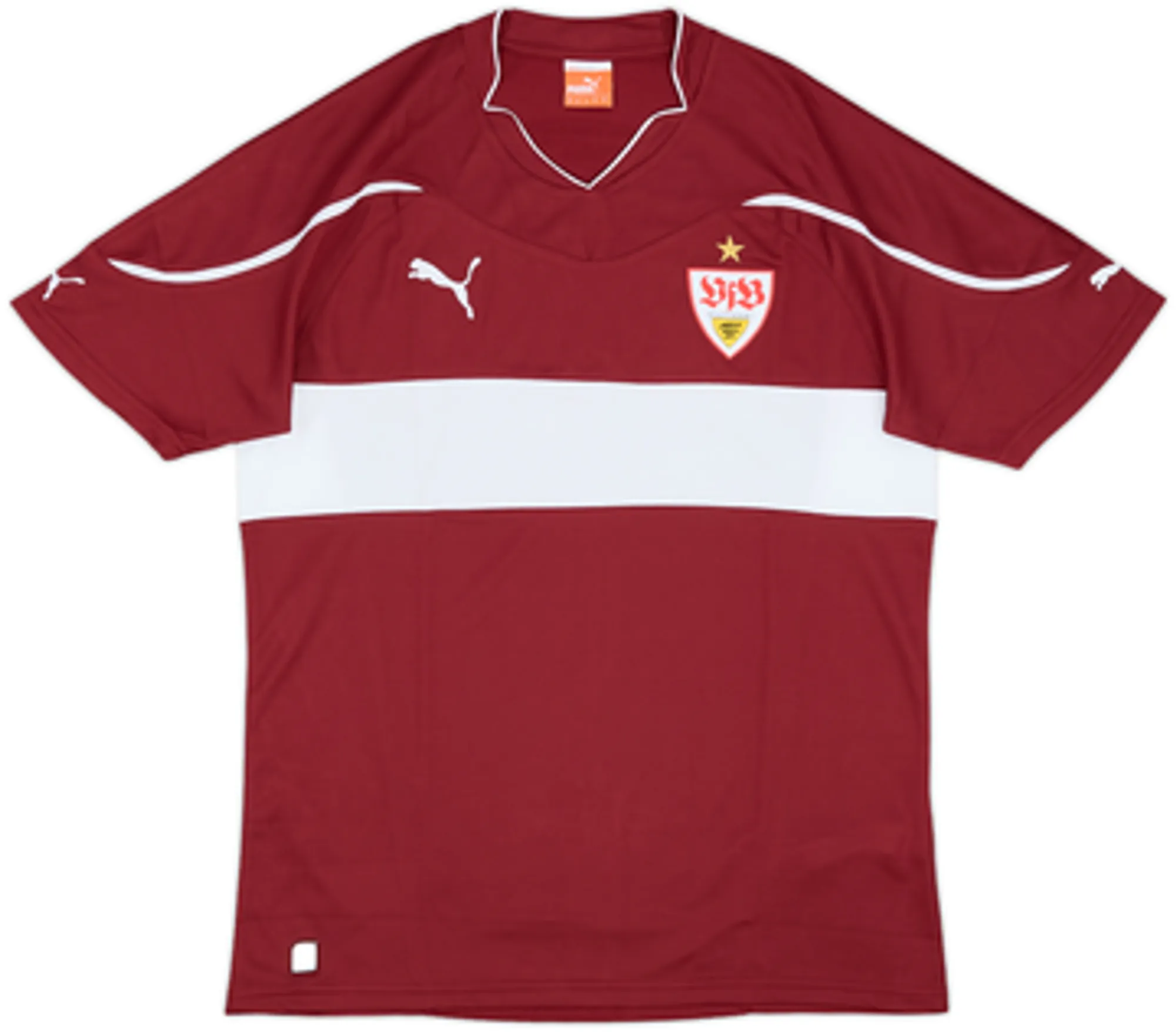 Puma Stuttgart Mens SS Away Shirt 2010/11