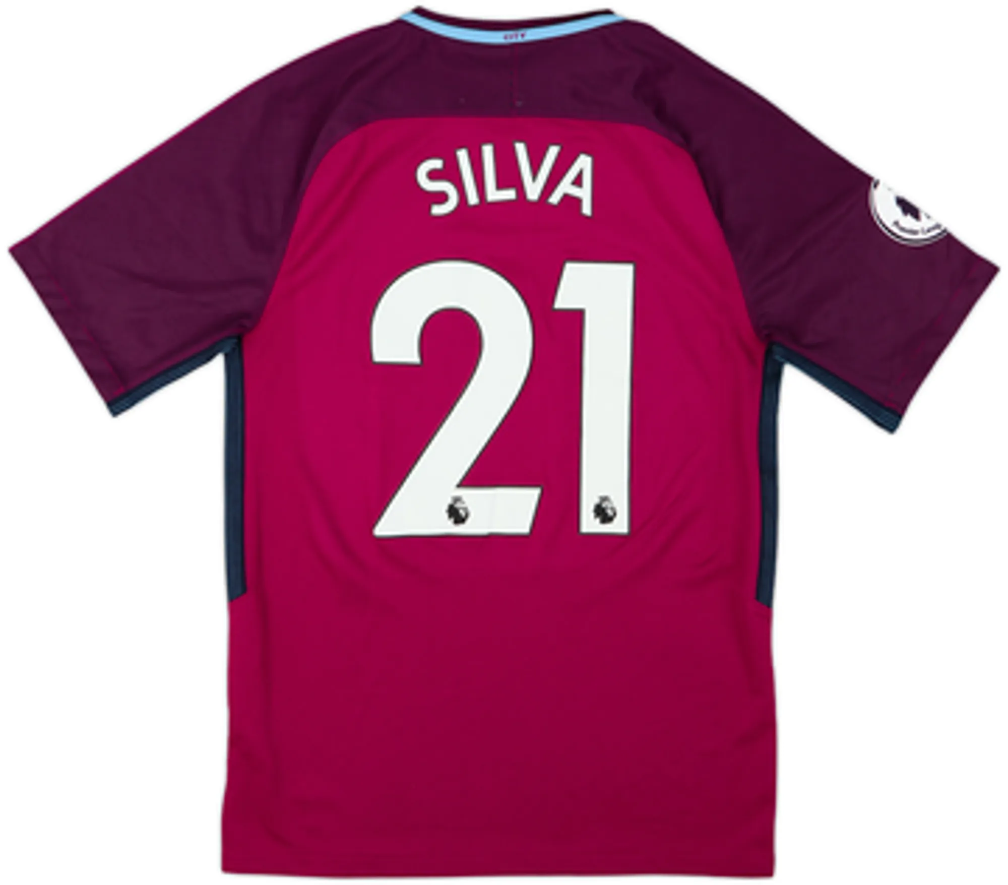 Nike Manchester City Mens SS Away Shirt 2017/18