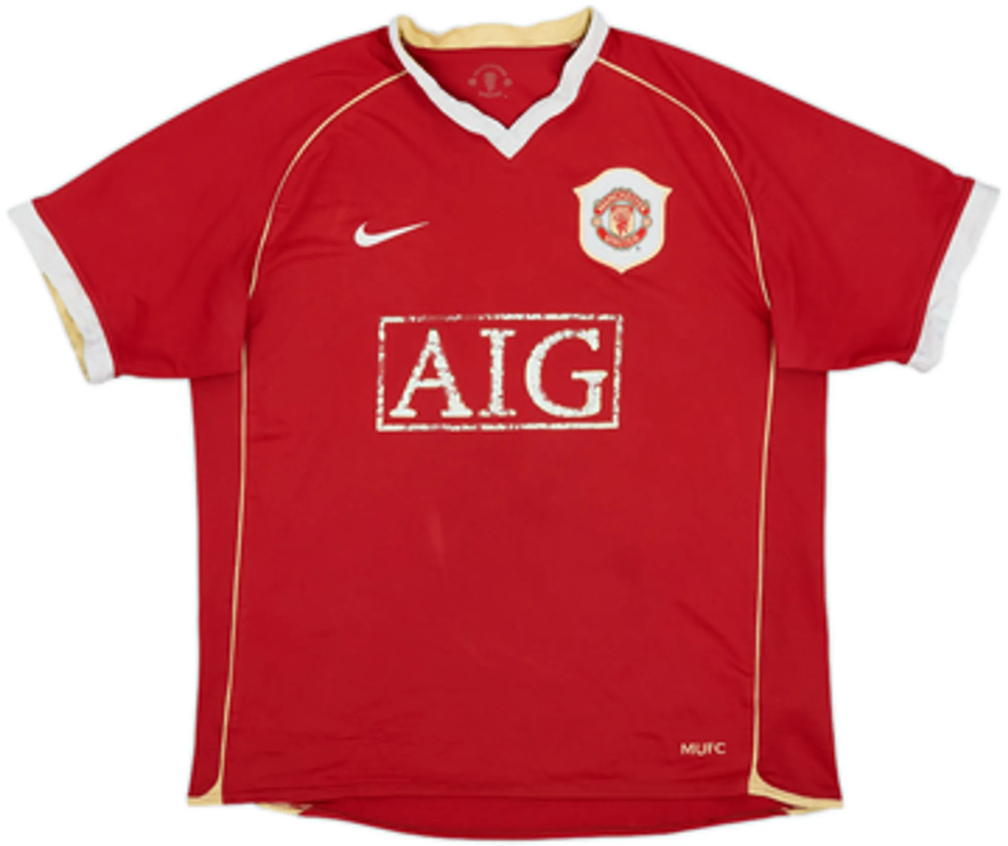 Nike Manchester United Mens SS Home Shirt 2006/07