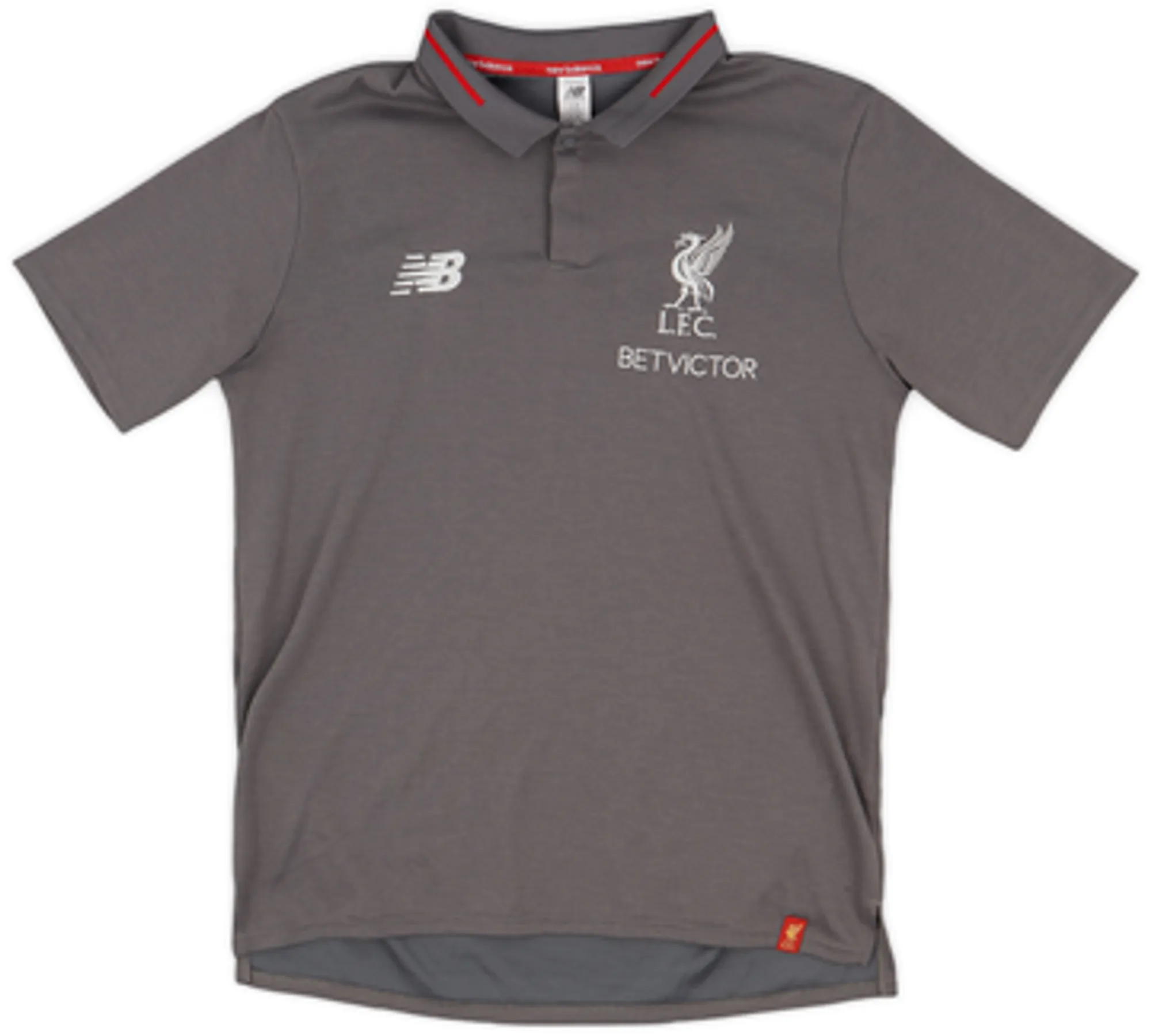 2018-19 Liverpool New Balance Polo Shirt - 8/10 - (M)