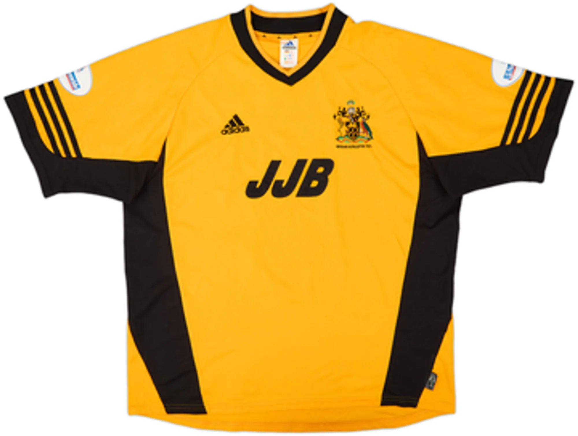 adidas Wigan Athletic Mens SS Away Shirt 2001/02