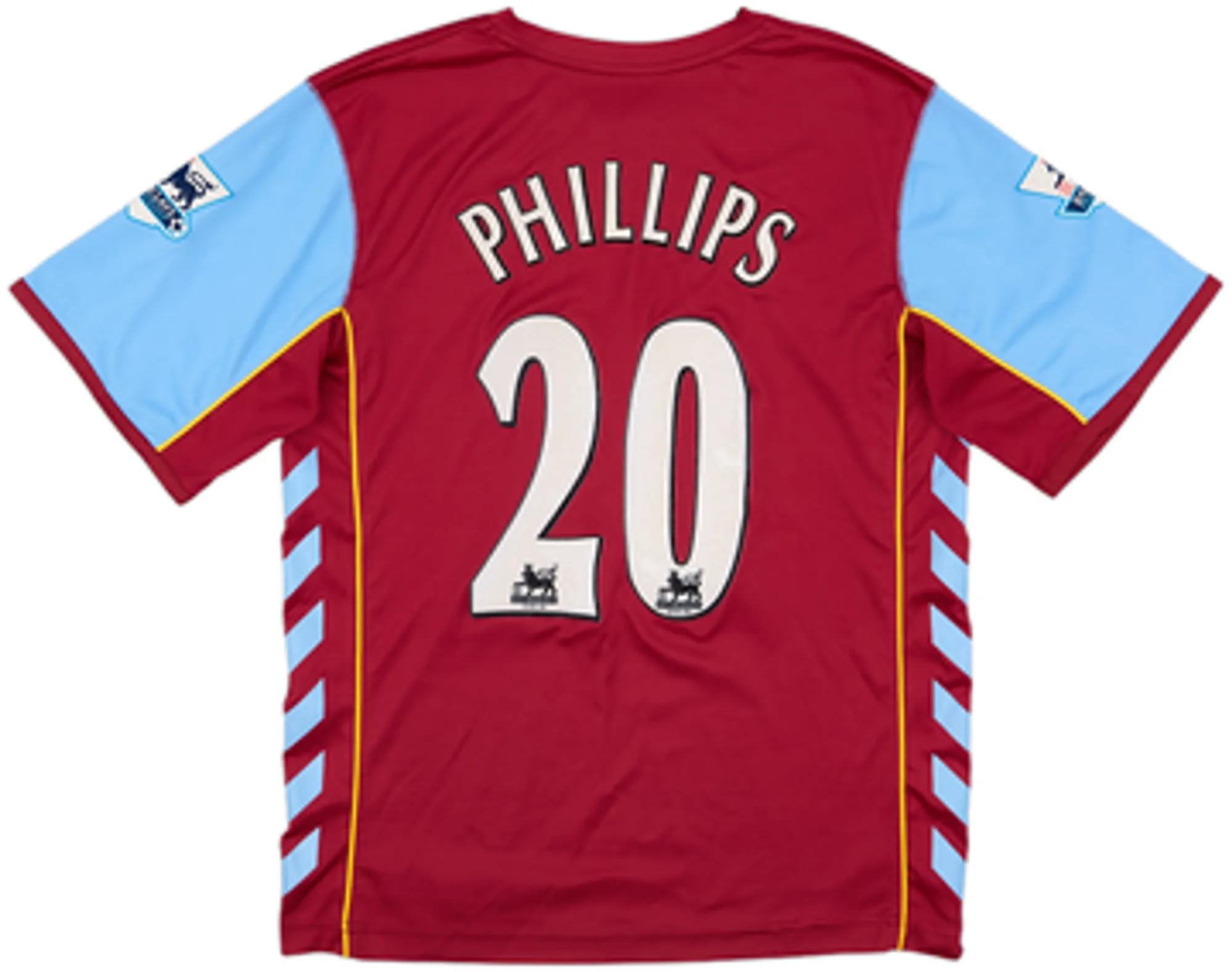 Hummel Aston Villa Mens SS Home Shirt 2005/06