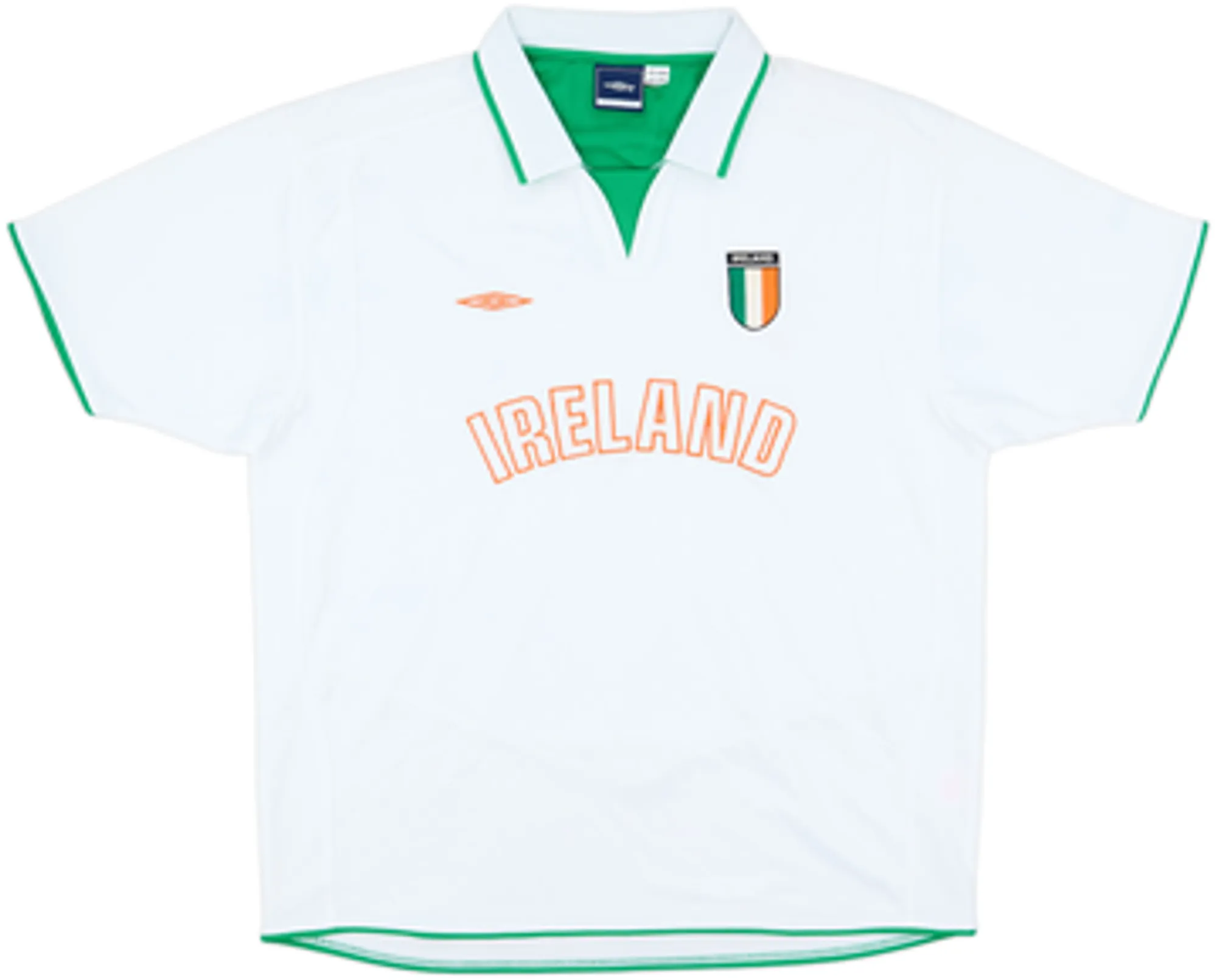 Umbro Republic of Ireland Mens SS Home Shirt 2004