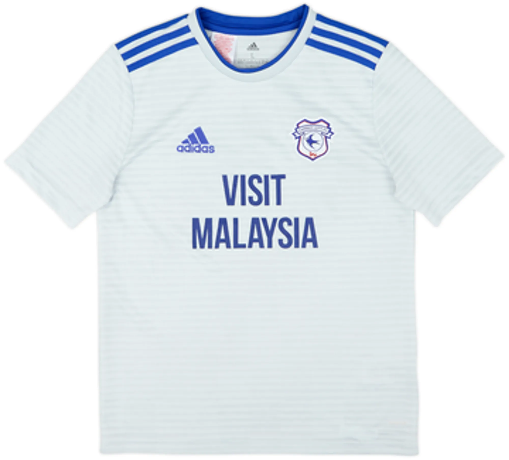 adidas Cardiff City Boys SS Away Shirt 2018/19