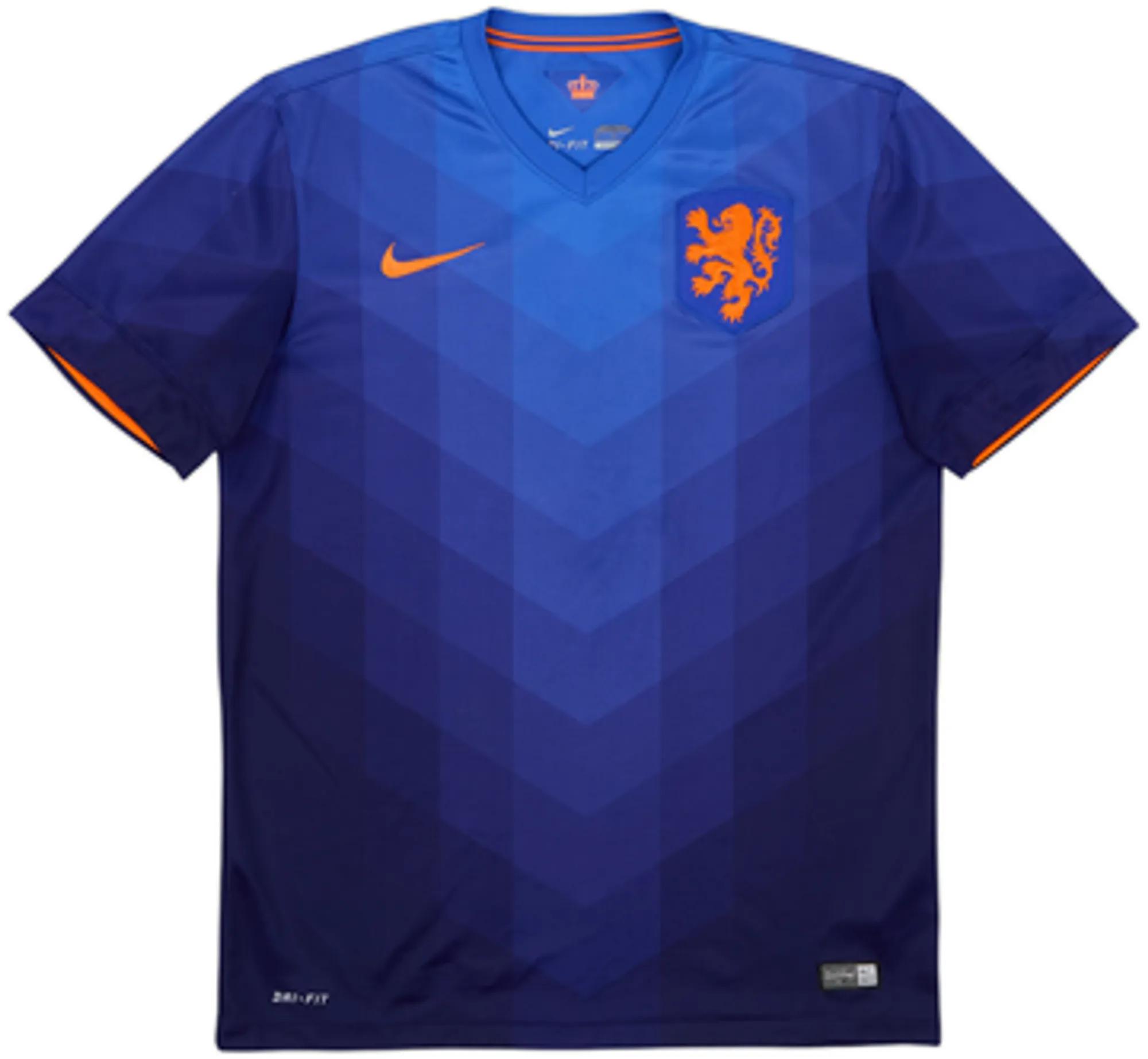 Nike Netherlands Mens SS Away Shirt 2014