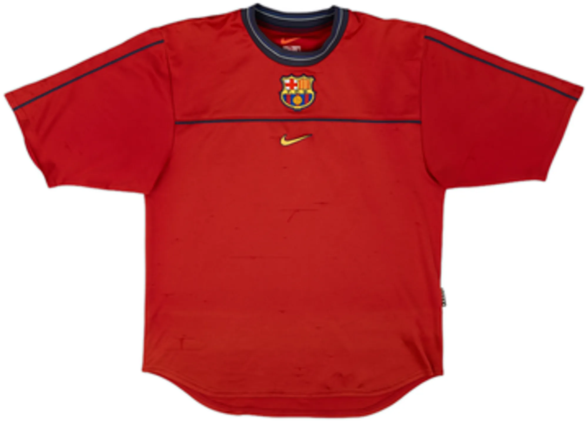 Nike Barcelona Mens SS Home Shirt 1999/00