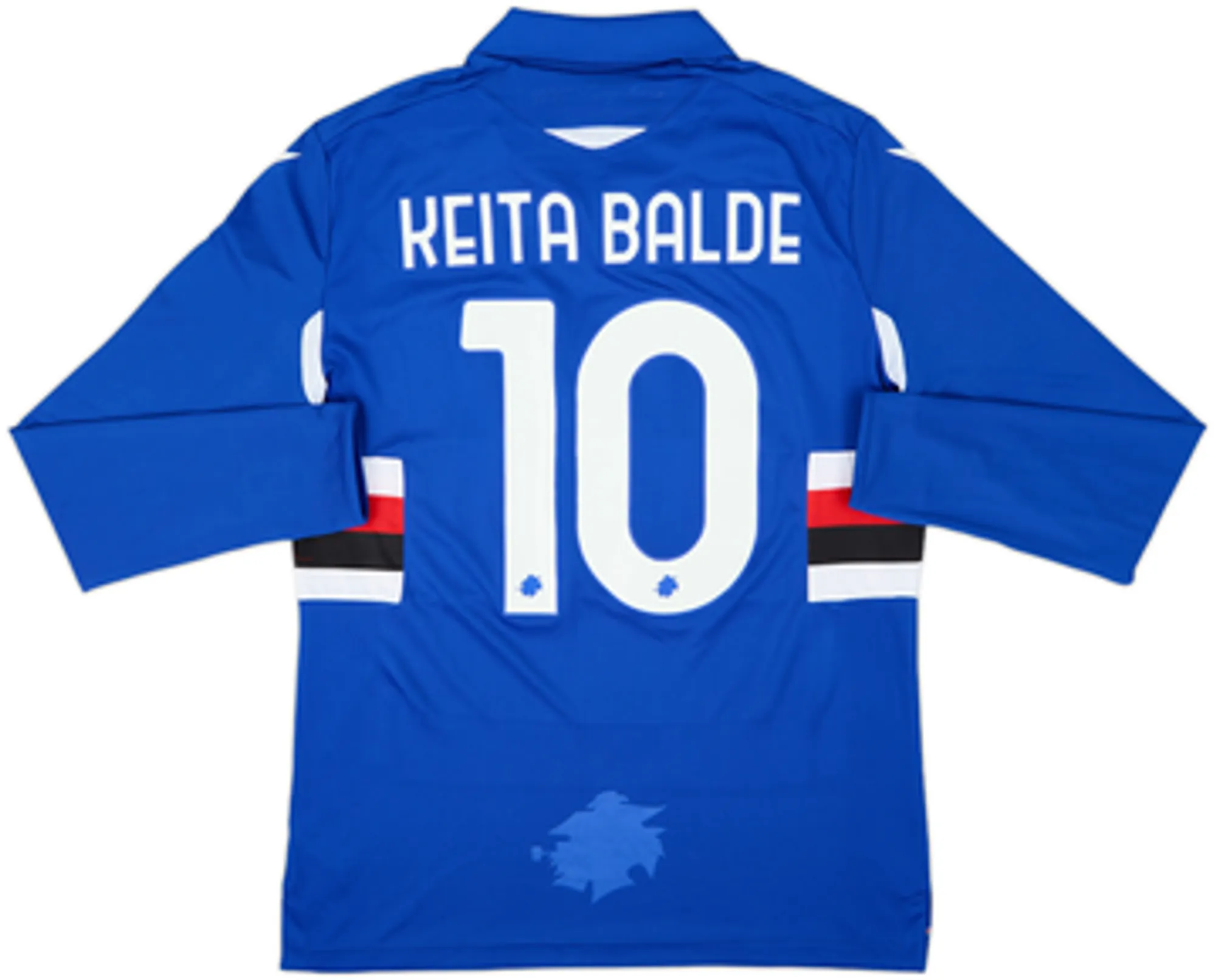 Macron Sampdoria Mens LS Home Shirt 2020/21