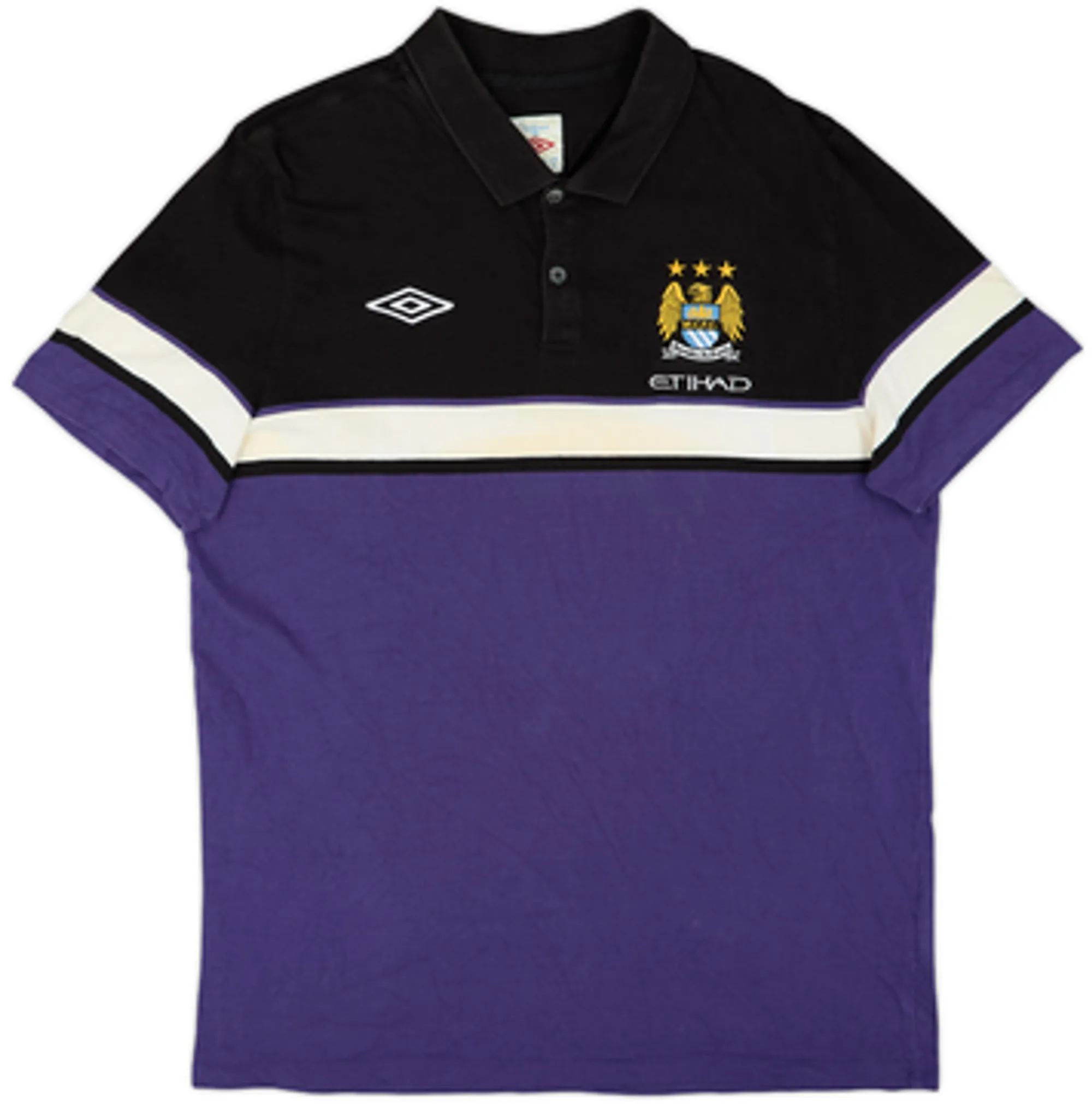 2012-13 Manchester City Umbro Polo Shirt - 6/10 - (XL)
