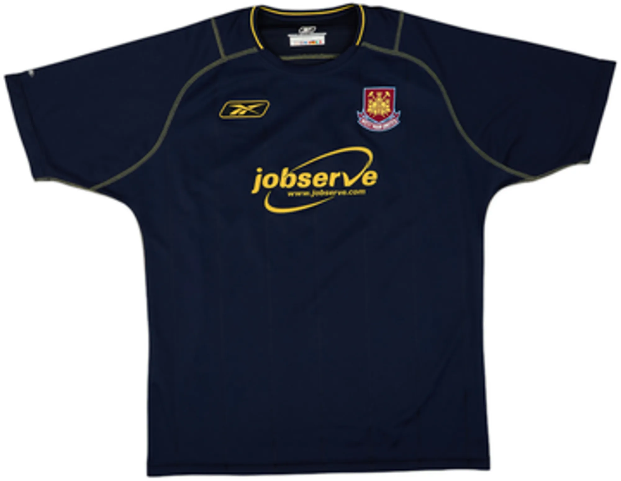 Reebok West Ham United Mens SS Away Shirt 2003/04