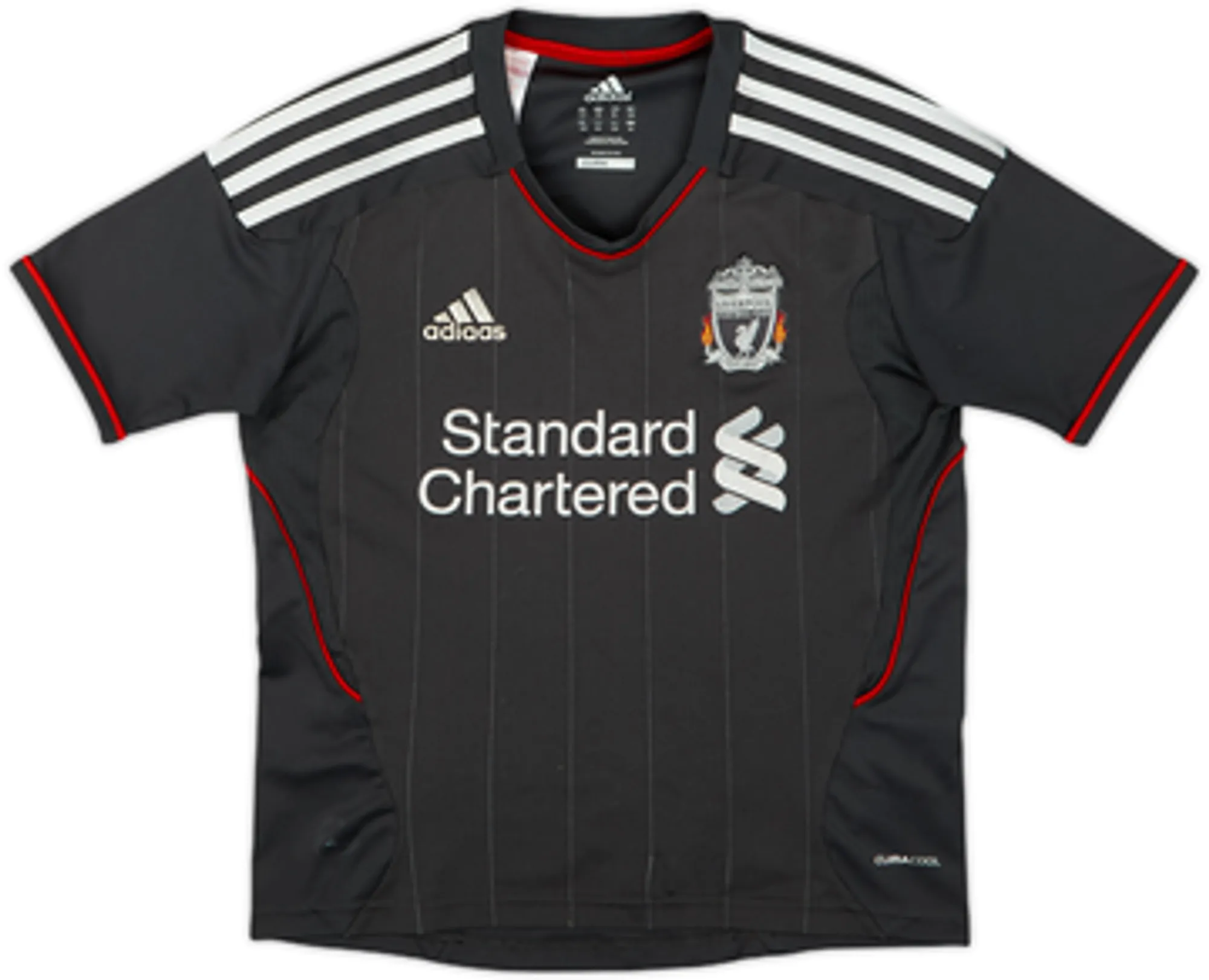 adidas Liverpool Boys SS Away Shirt 2011/12