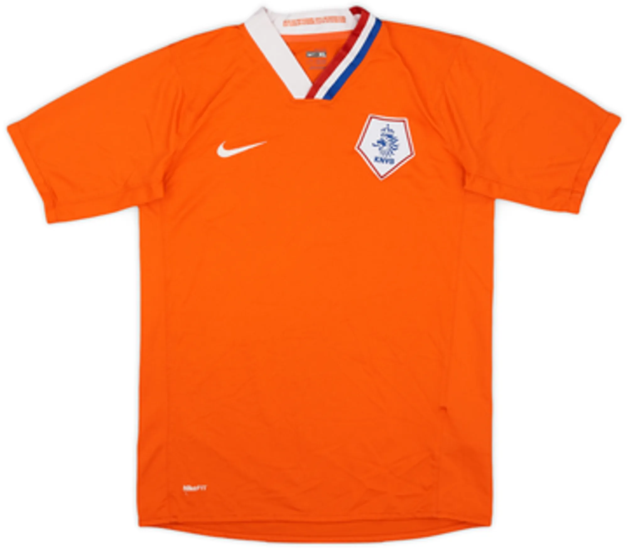 Nike Netherlands Boys SS Home Shirt 2008