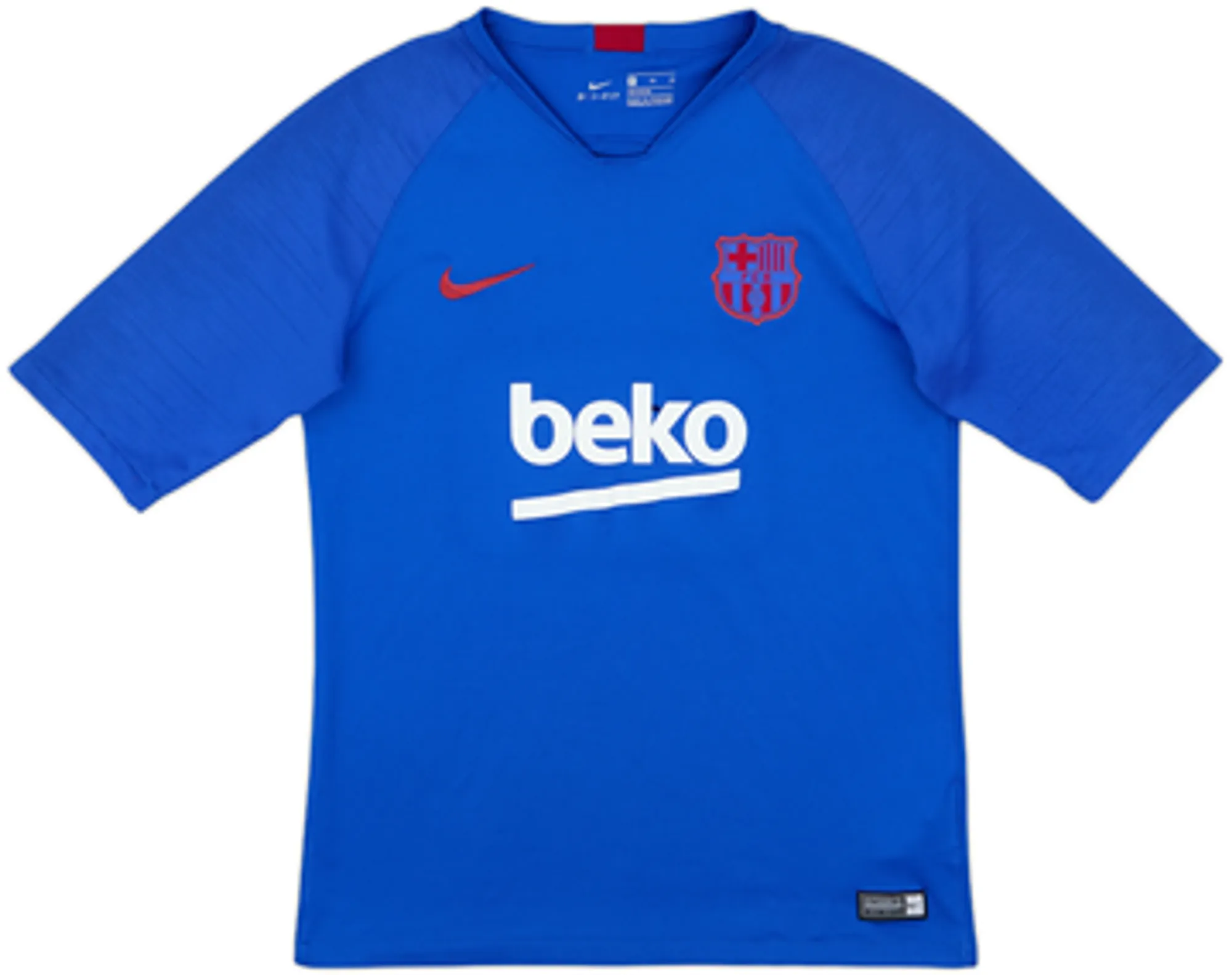 Nike Barcelona Boys SS Home Shirt 2019/20