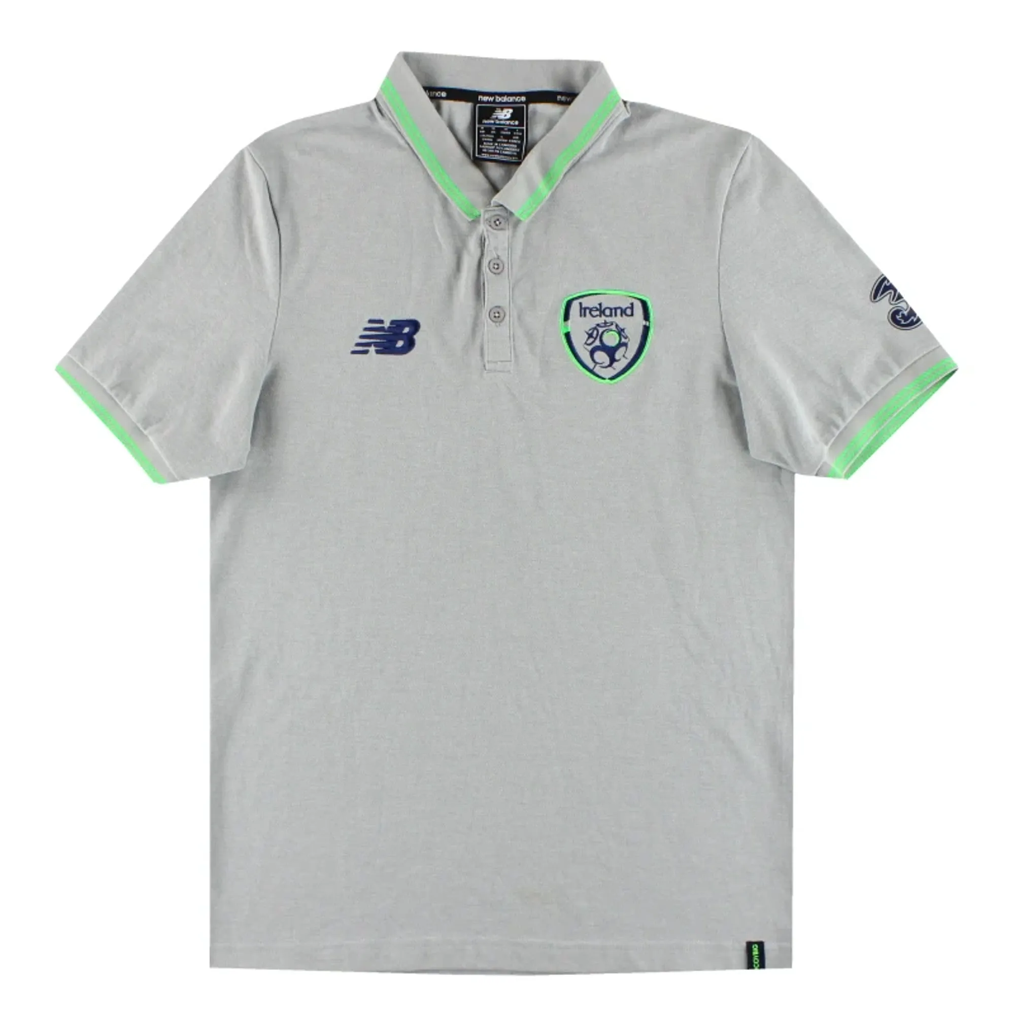 2017-18 Ireland New Balance Polo Shirt M - Ireland / Excellent 