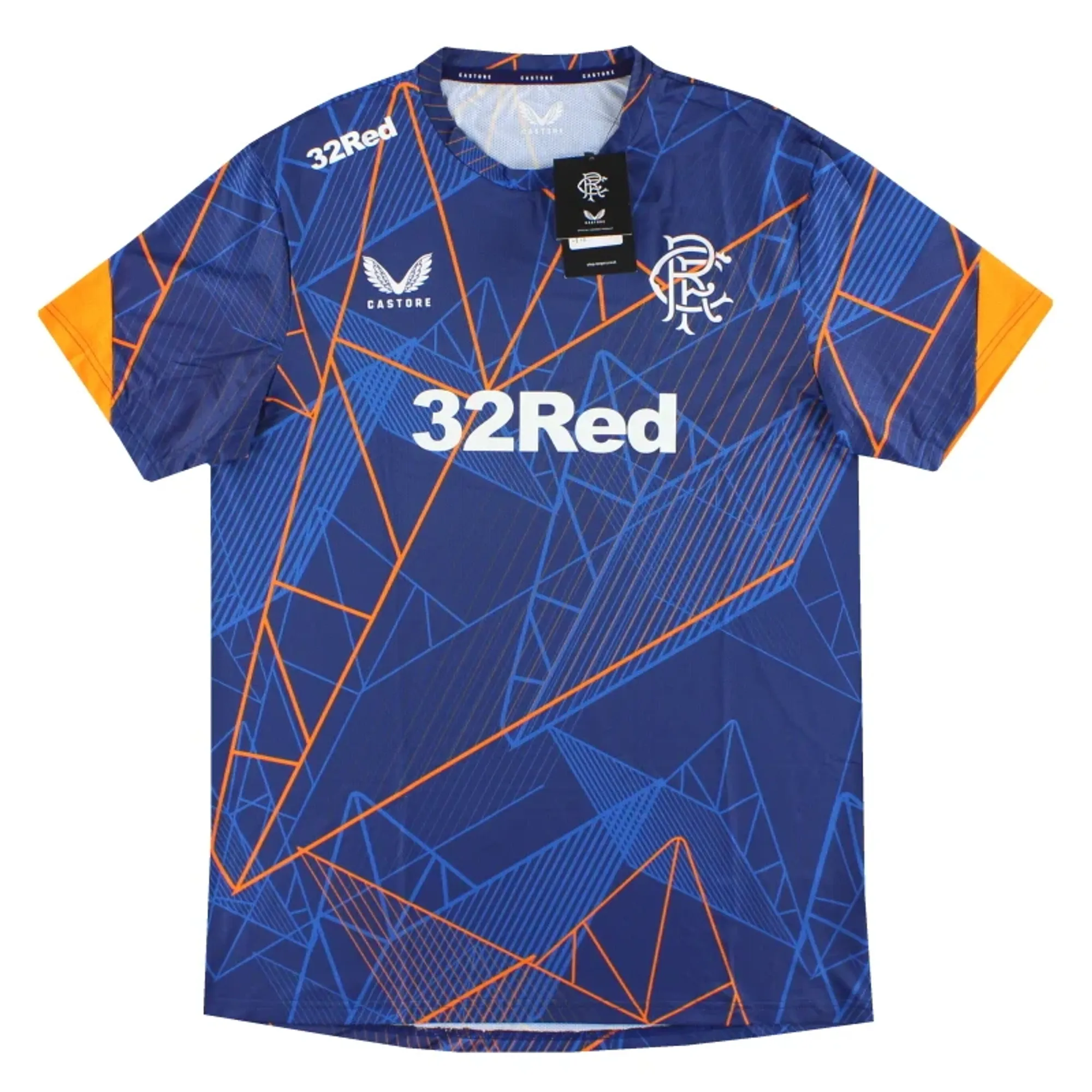 2024-25 Rangers Castore Pre-Match Top *w/tags* M - Rangers / w/tags 