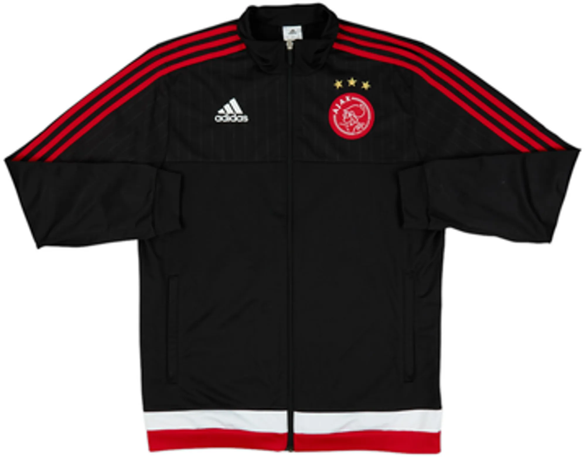 2015-16 Ajax adidas Track Jacket - 8/10 - (L)