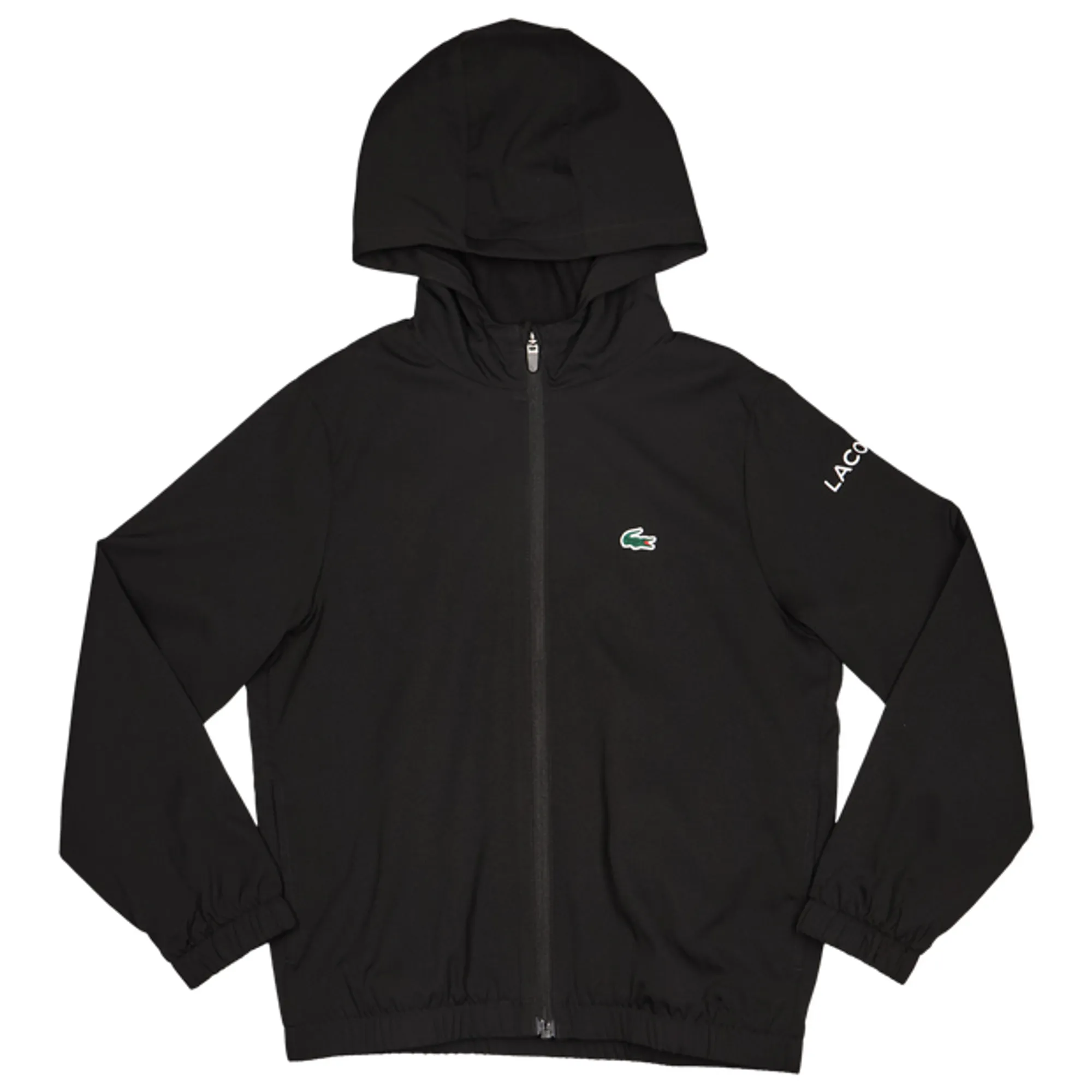 Lacoste Diamond Taffeta Kid's Track Tops - Black