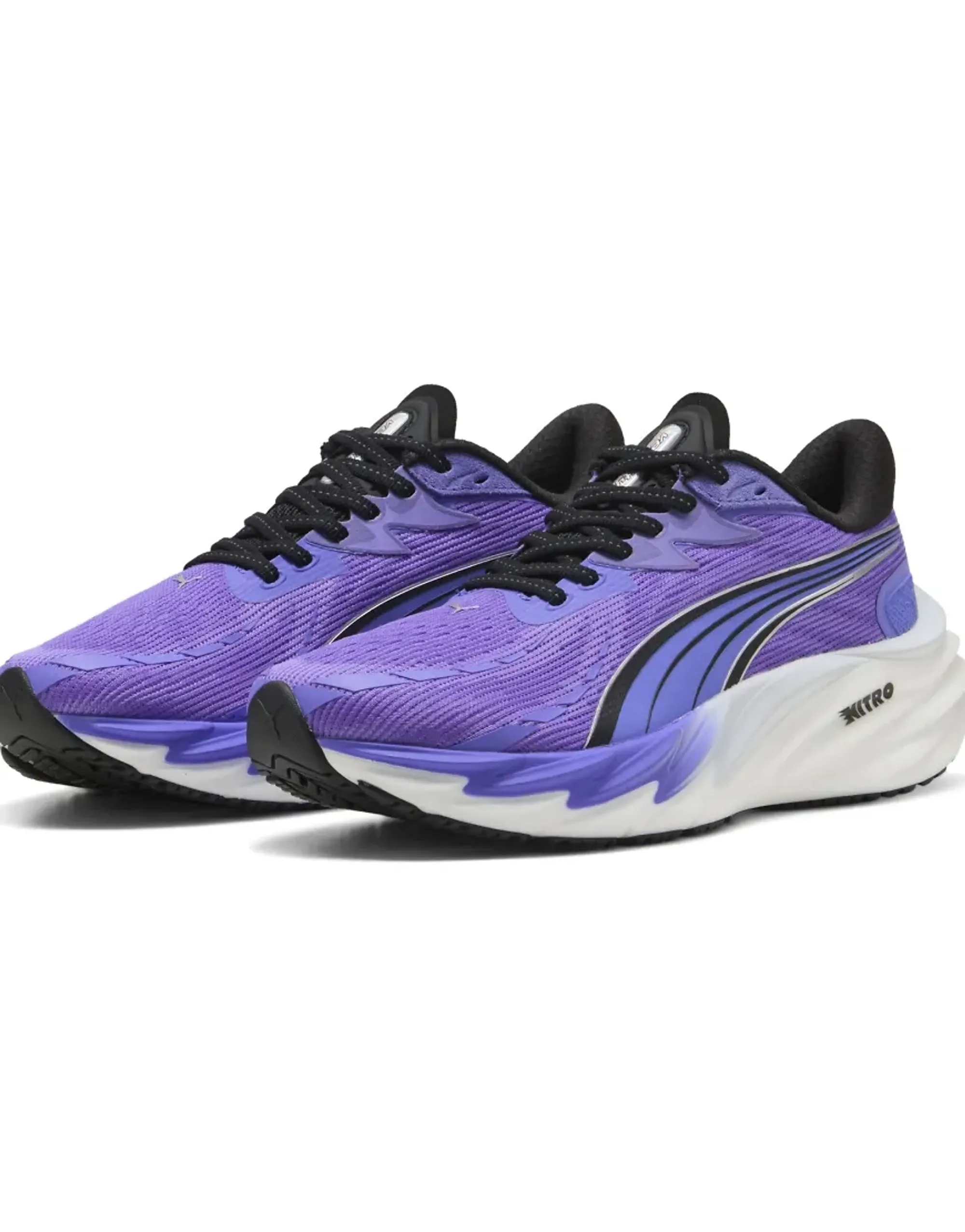 PUMA Velocity Nitroâ¢ 4 Running Shoes Women, Dark Amethyst/Black