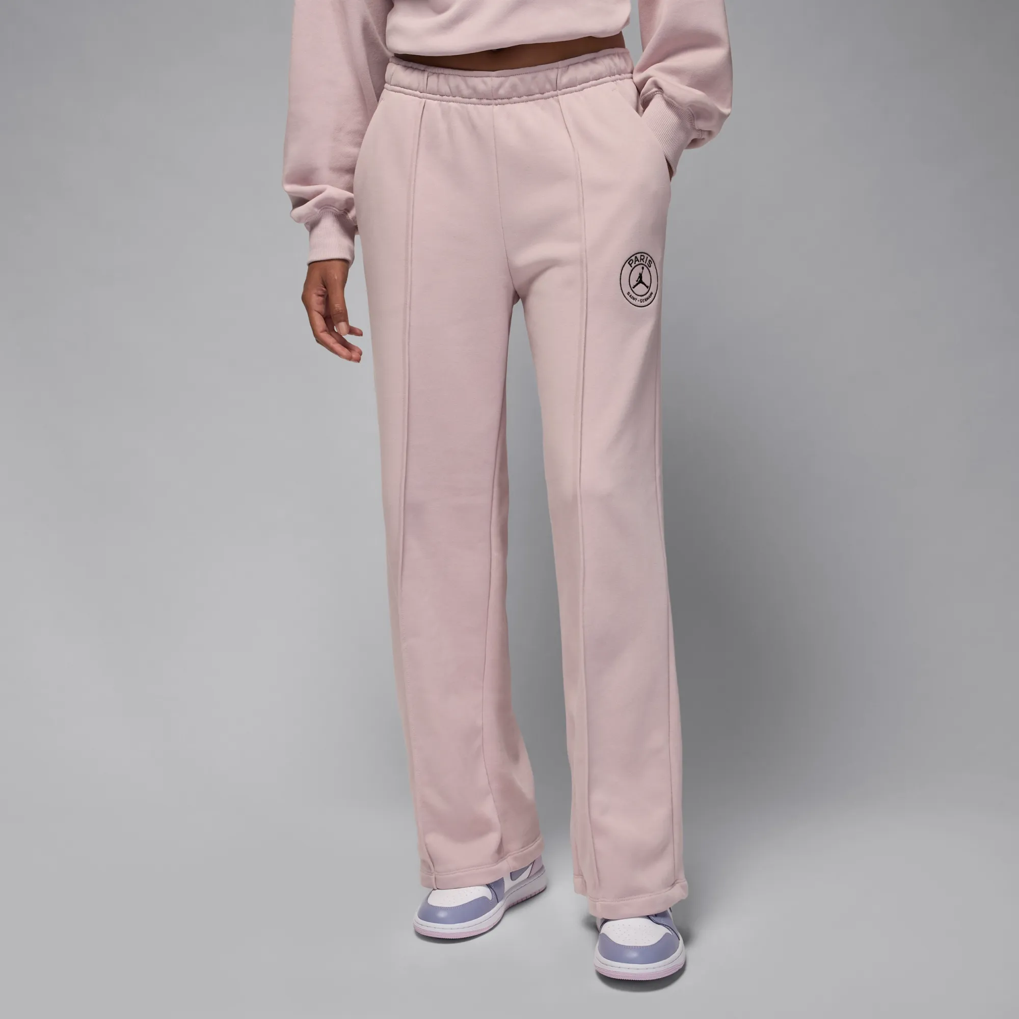Paris Saint-Germain Women's Fleece Pants - Pink - Cotton