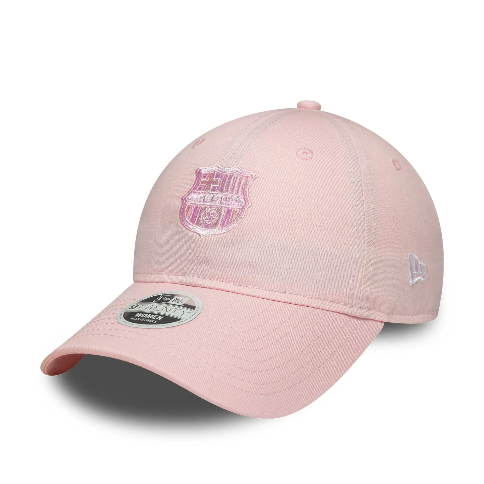 Barcelona FC Womens Tonal Pastel Pink 9TWENTY Adjustable Cap New Era Cap adult female