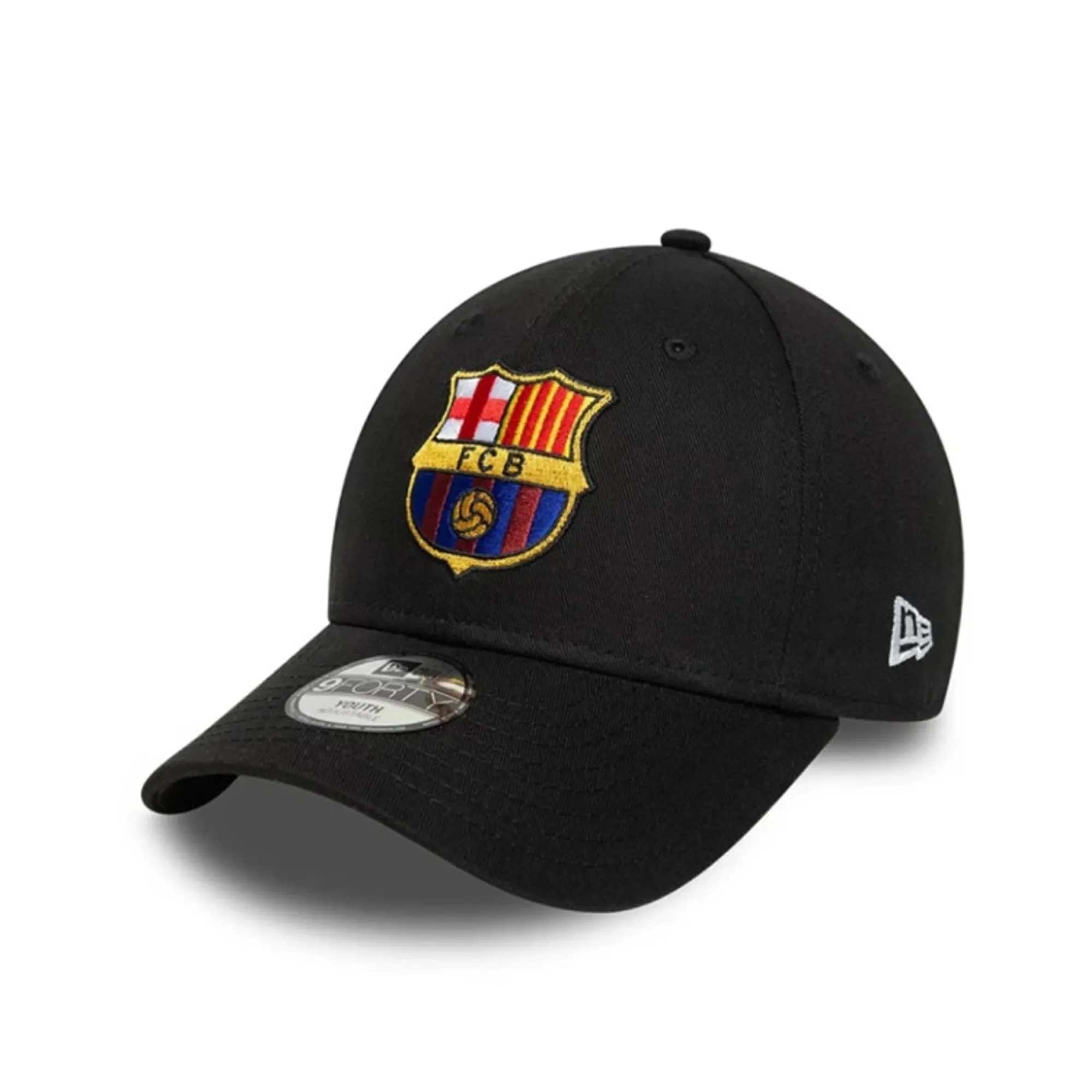 Barcelona FC Youth Core Black 9FORTY Adjustable Cap New Era Cap adult unisex