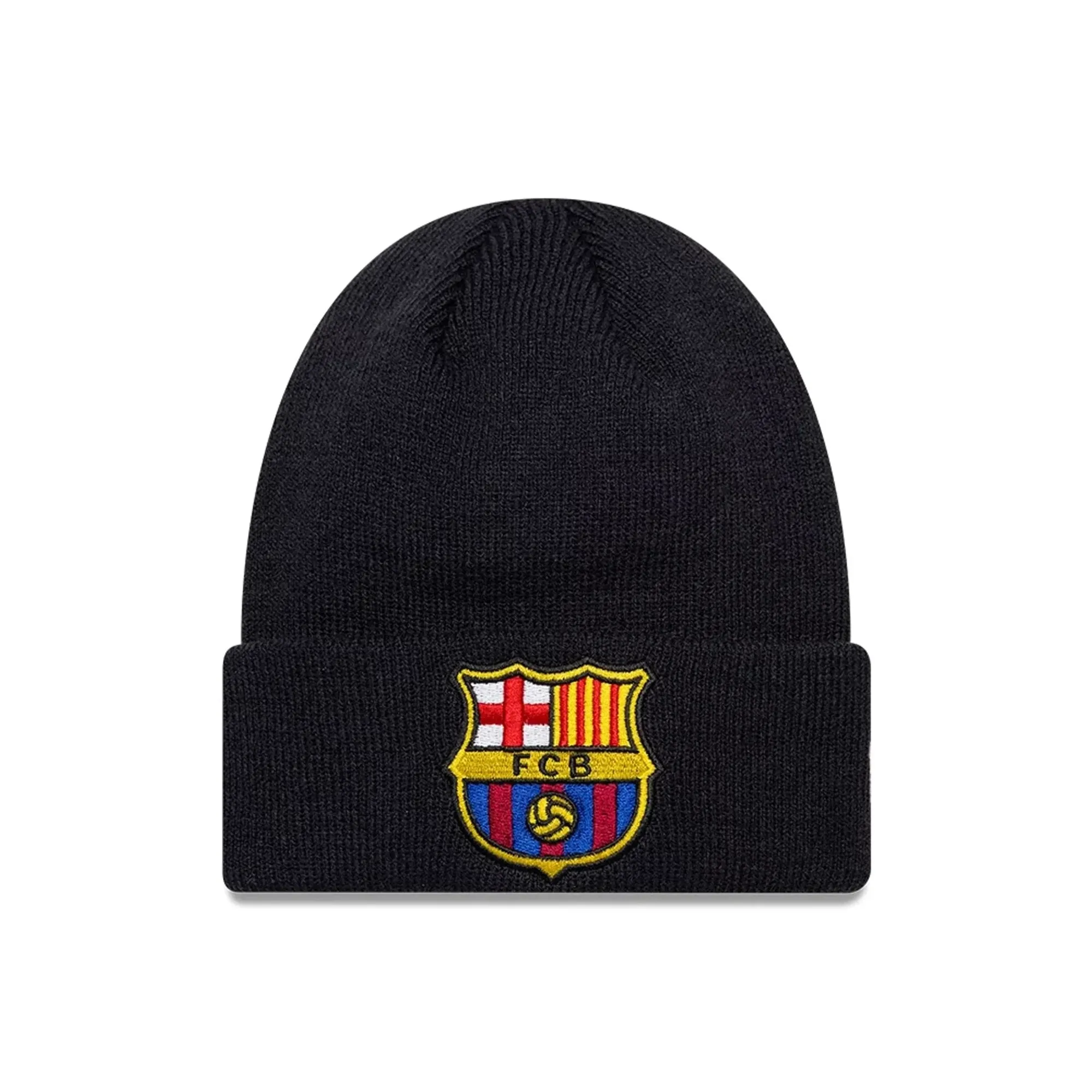 Barcelona FC Youth Core Navy Cuff knit Beanie Hat New Era Cap adult unisex