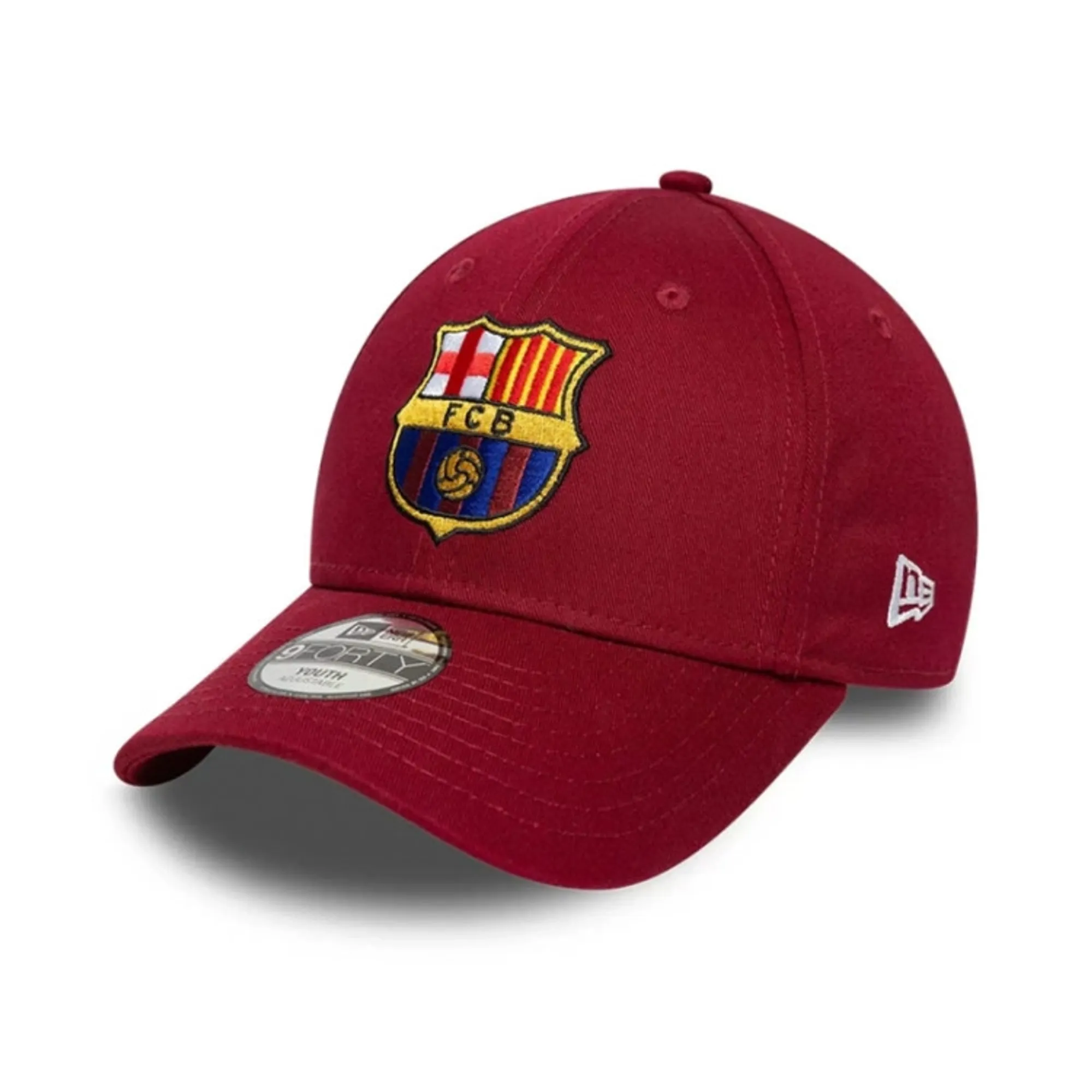 Barcelona FC Youth Core Dark Red 9FORTY Adjustable Cap New Era Cap adult unisex