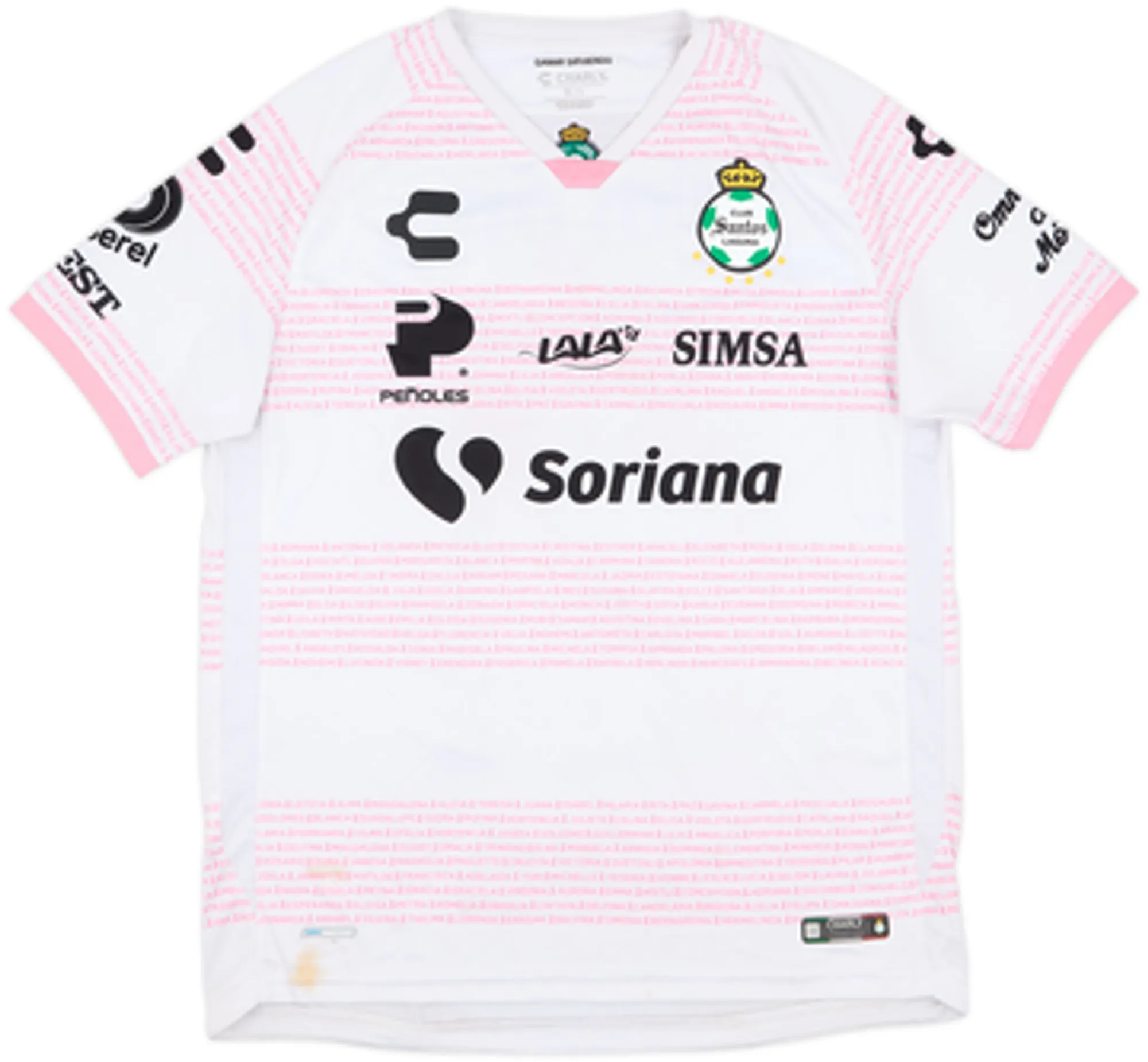 Charly Santos Laguna Mens SS Home Shirt 2020/21