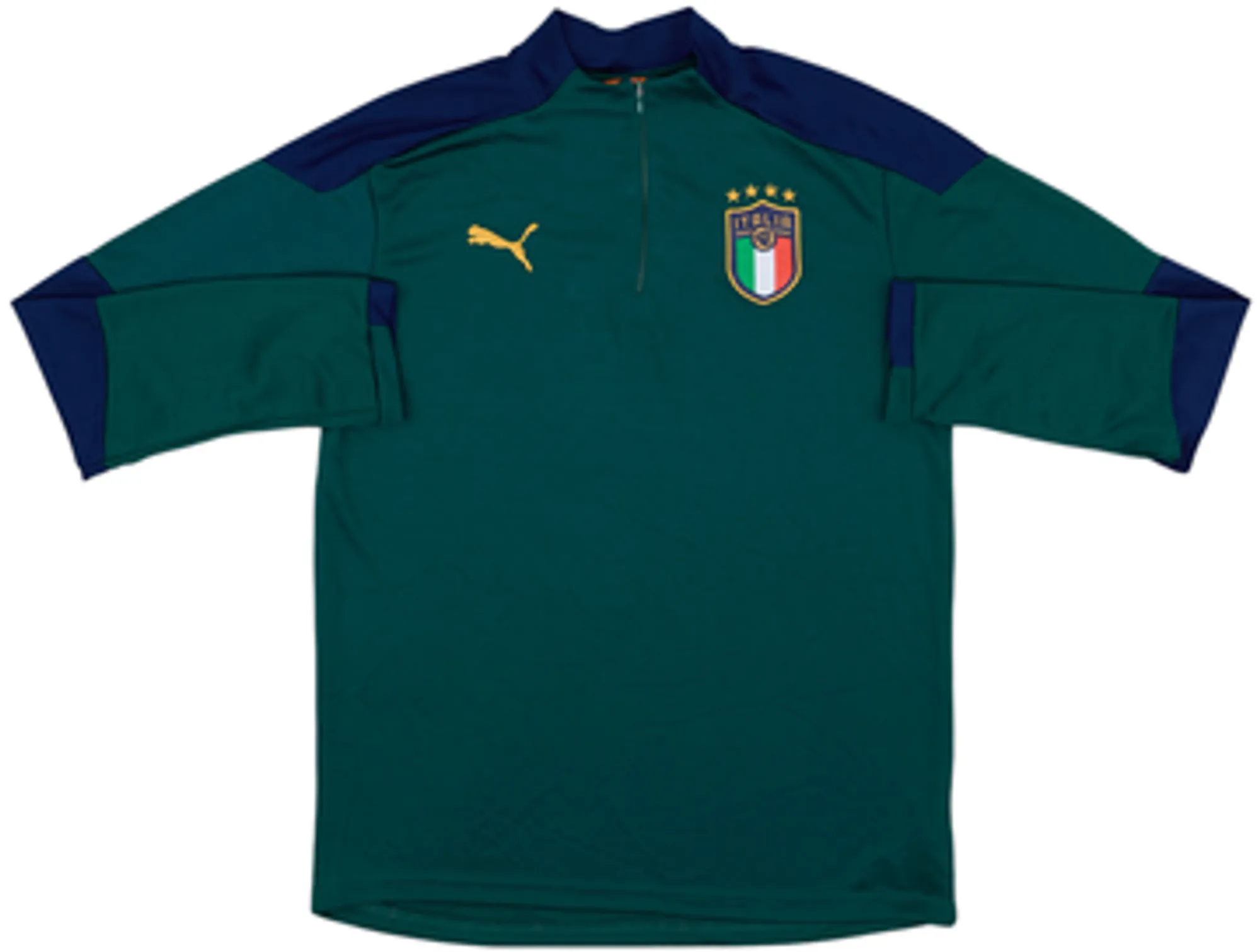Puma Italy Mens SS Home Shirt 2020
