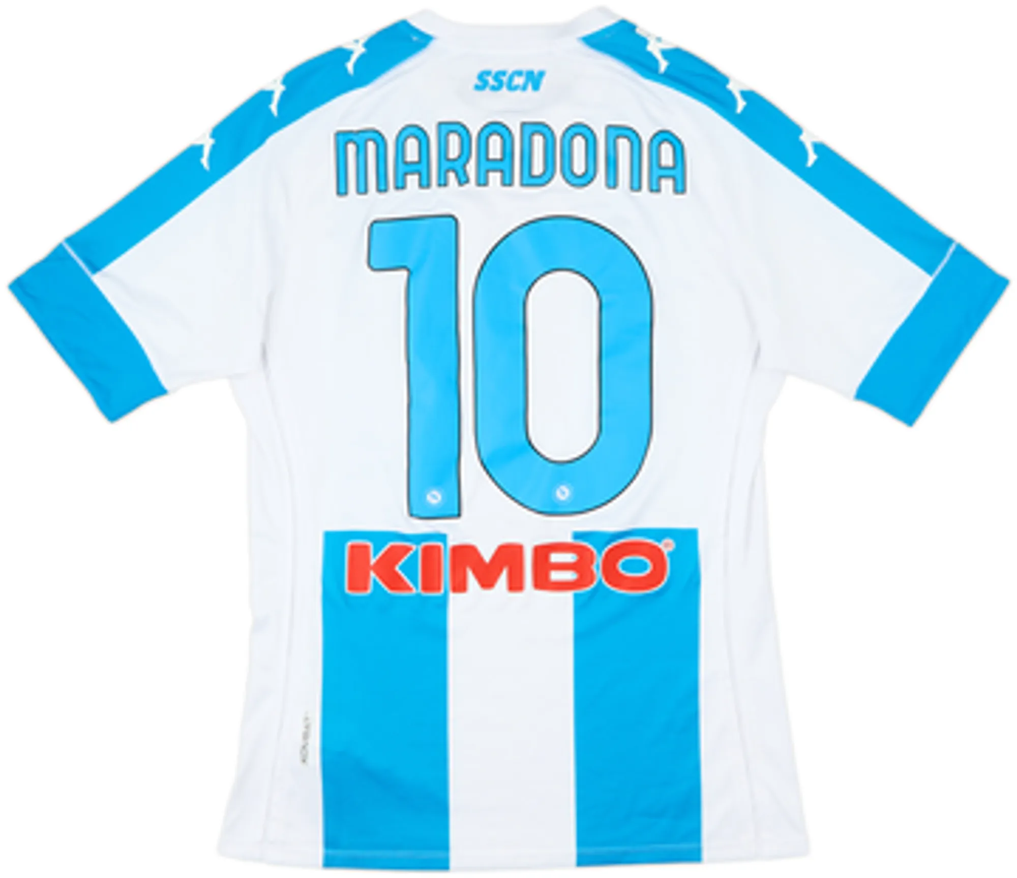 Kappa Napoli Mens SS Player Issue Fourth Shirt 2020/21