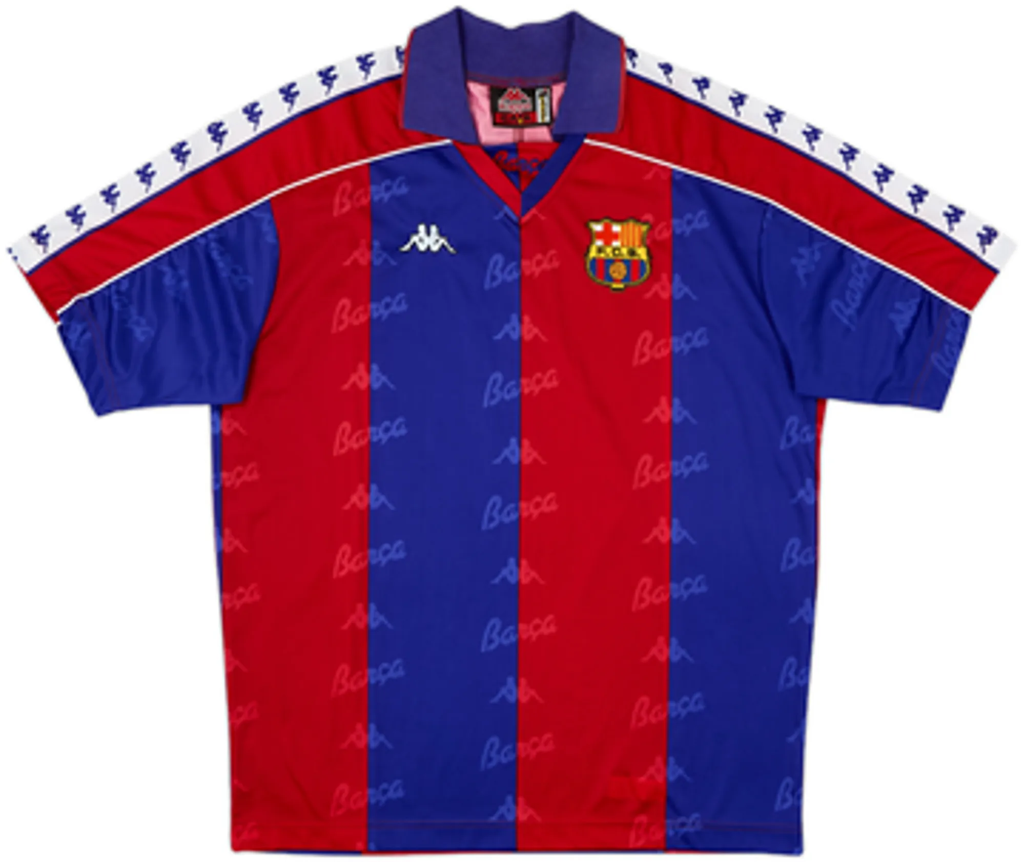 Kappa Barcelona Mens SS Home Shirt 1992/93