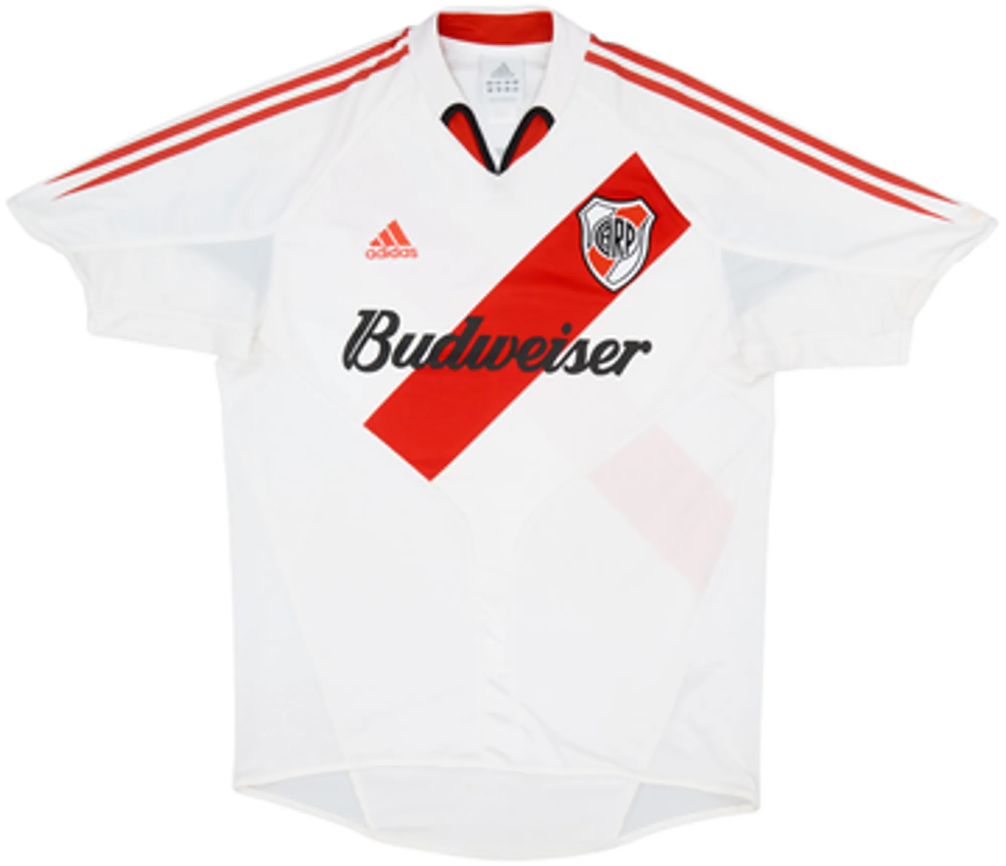 adidas River Plate Mens SS Home Shirt 2004/05