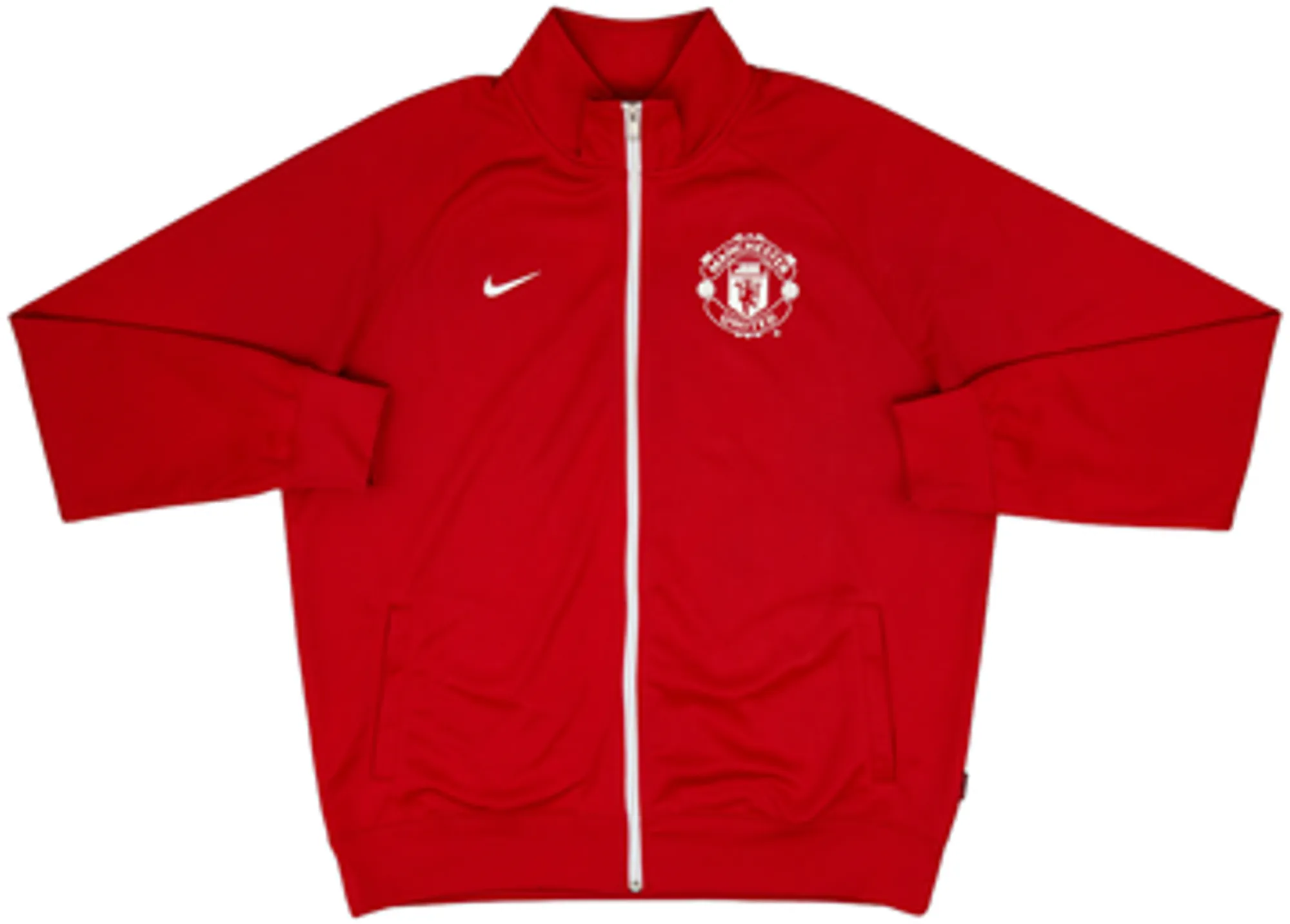 2013-14 Manchester United Nike Track Jacket - 9/10 - (XL)