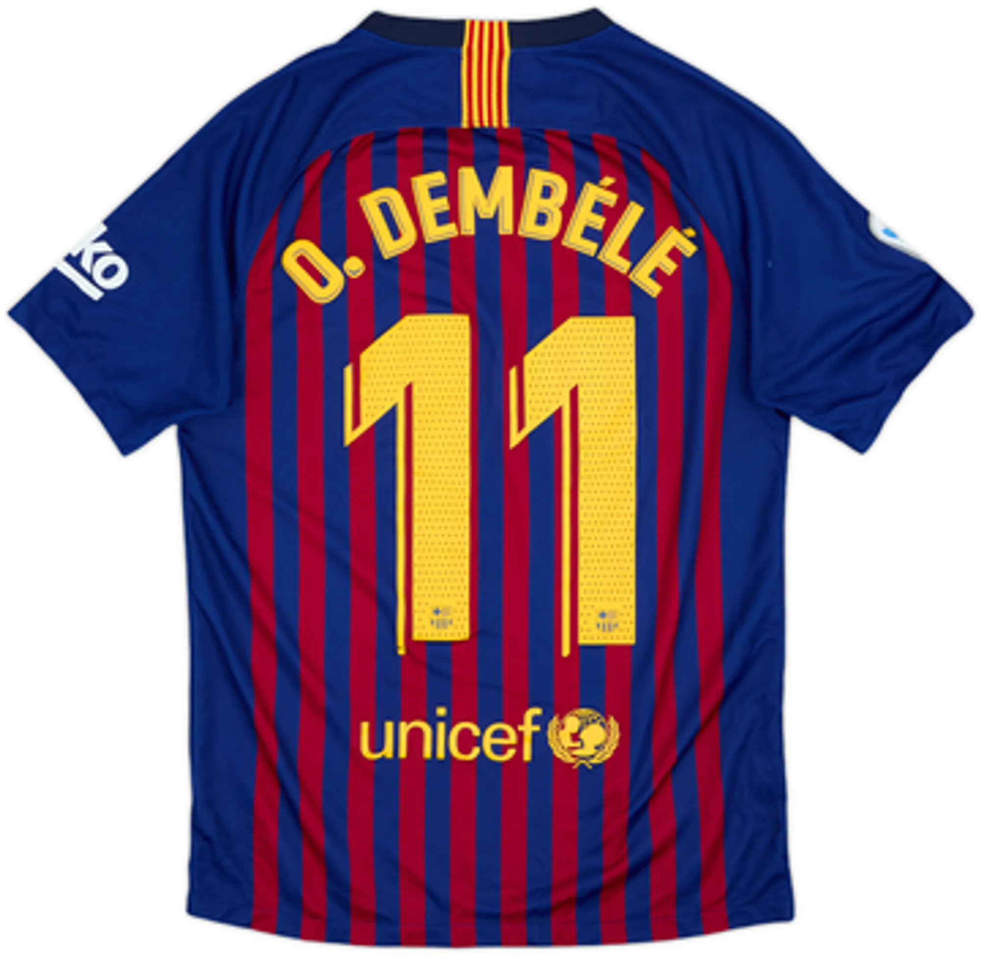 Nike Barcelona Mens SS Home Shirt 2018/19