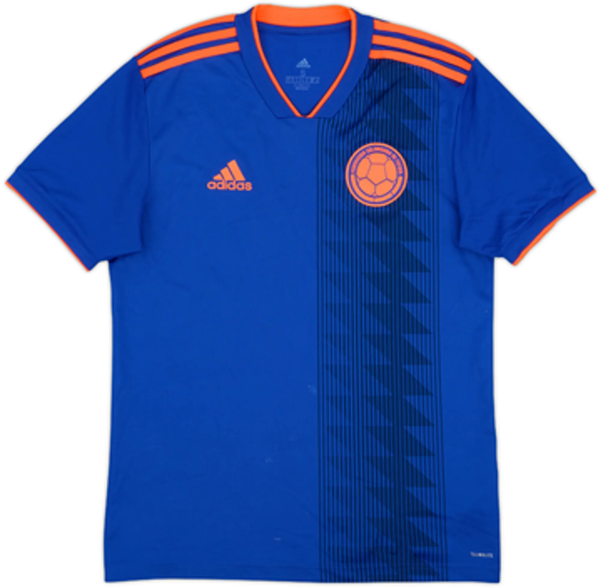 adidas Colombia Mens SS Away Shirt 2018