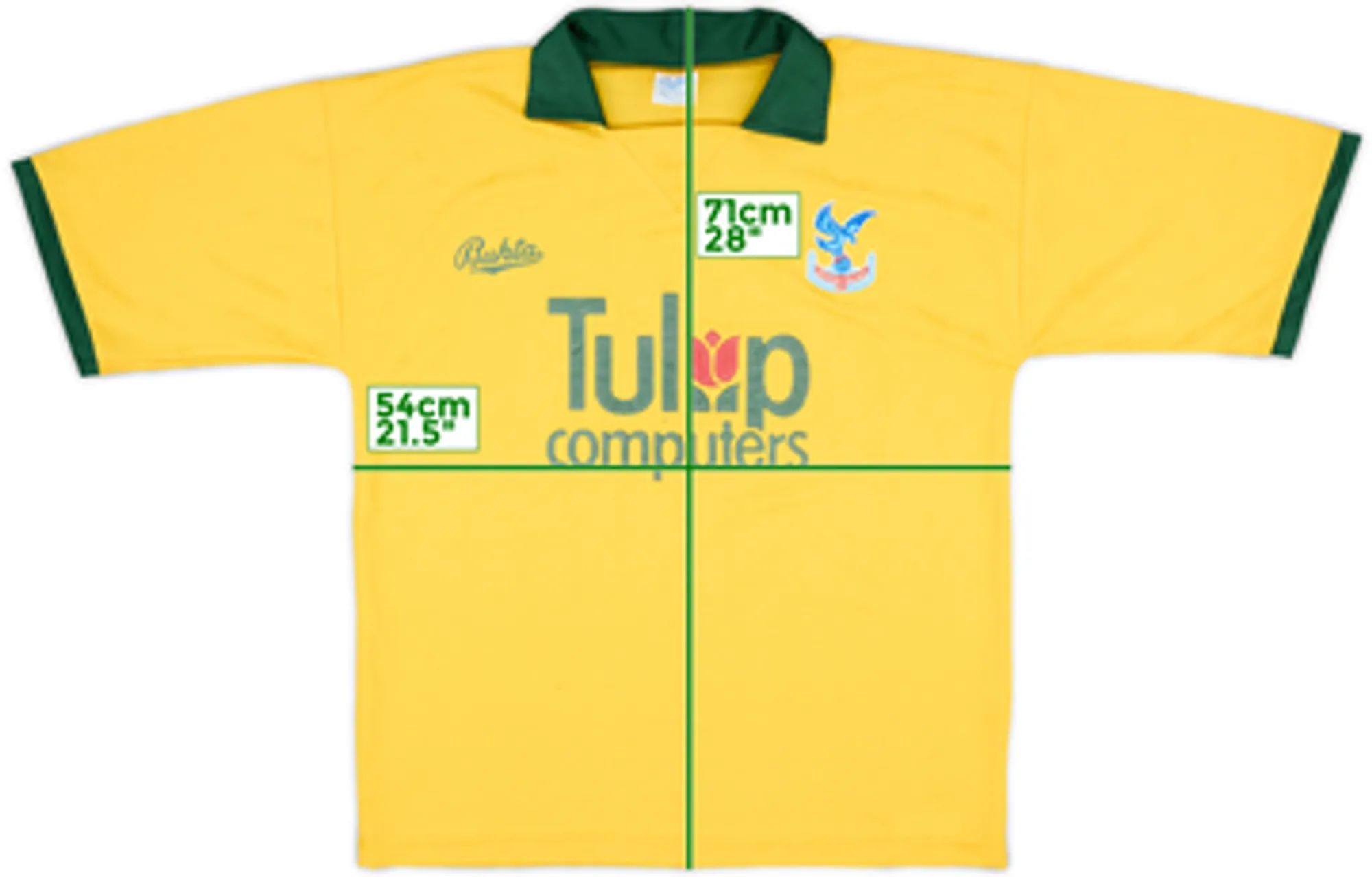 Bukta Crystal Palace Mens SS Away Shirt 1991/92