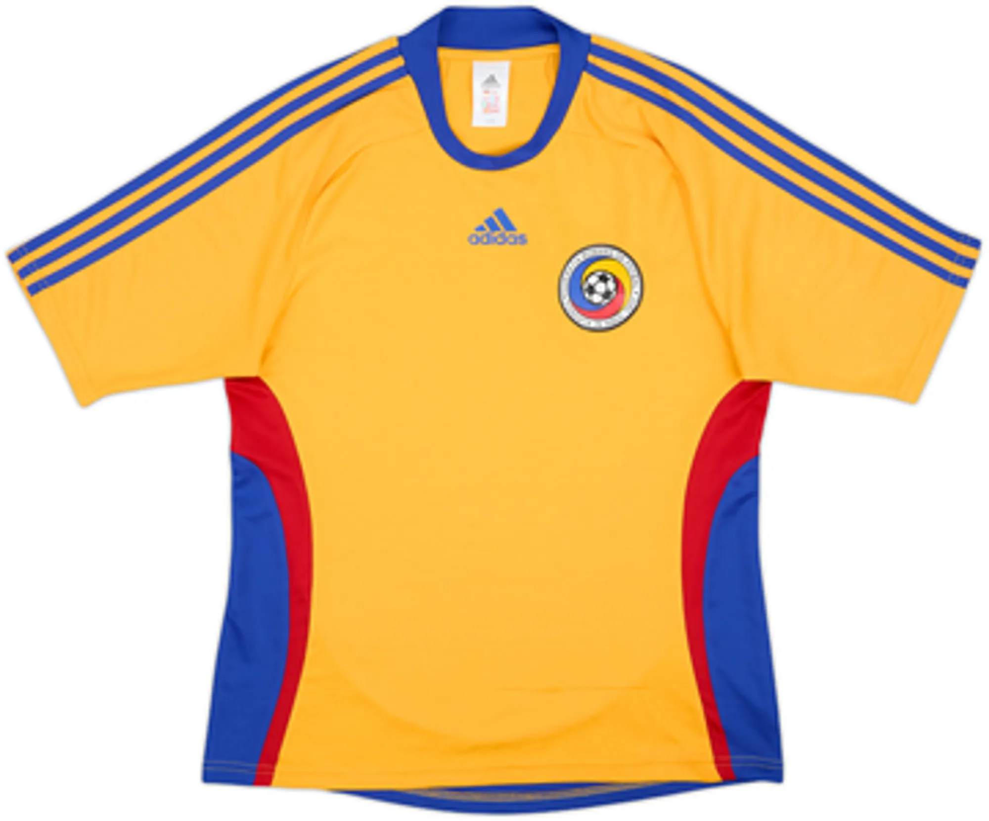 adidas Romania Boys SS Home Shirt 2008