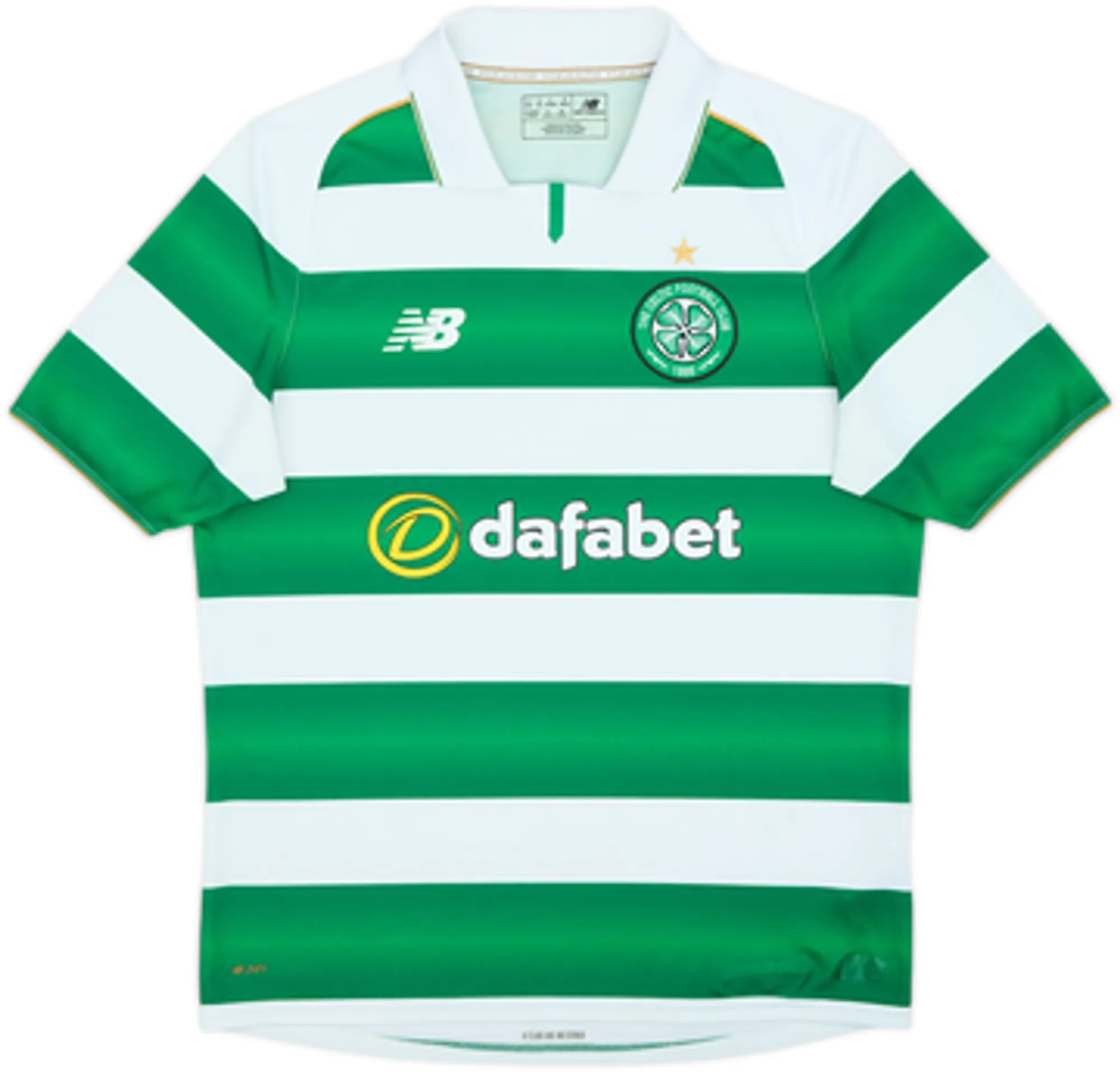 NewBalance Celtic Mens SS Home Shirt 2016/17