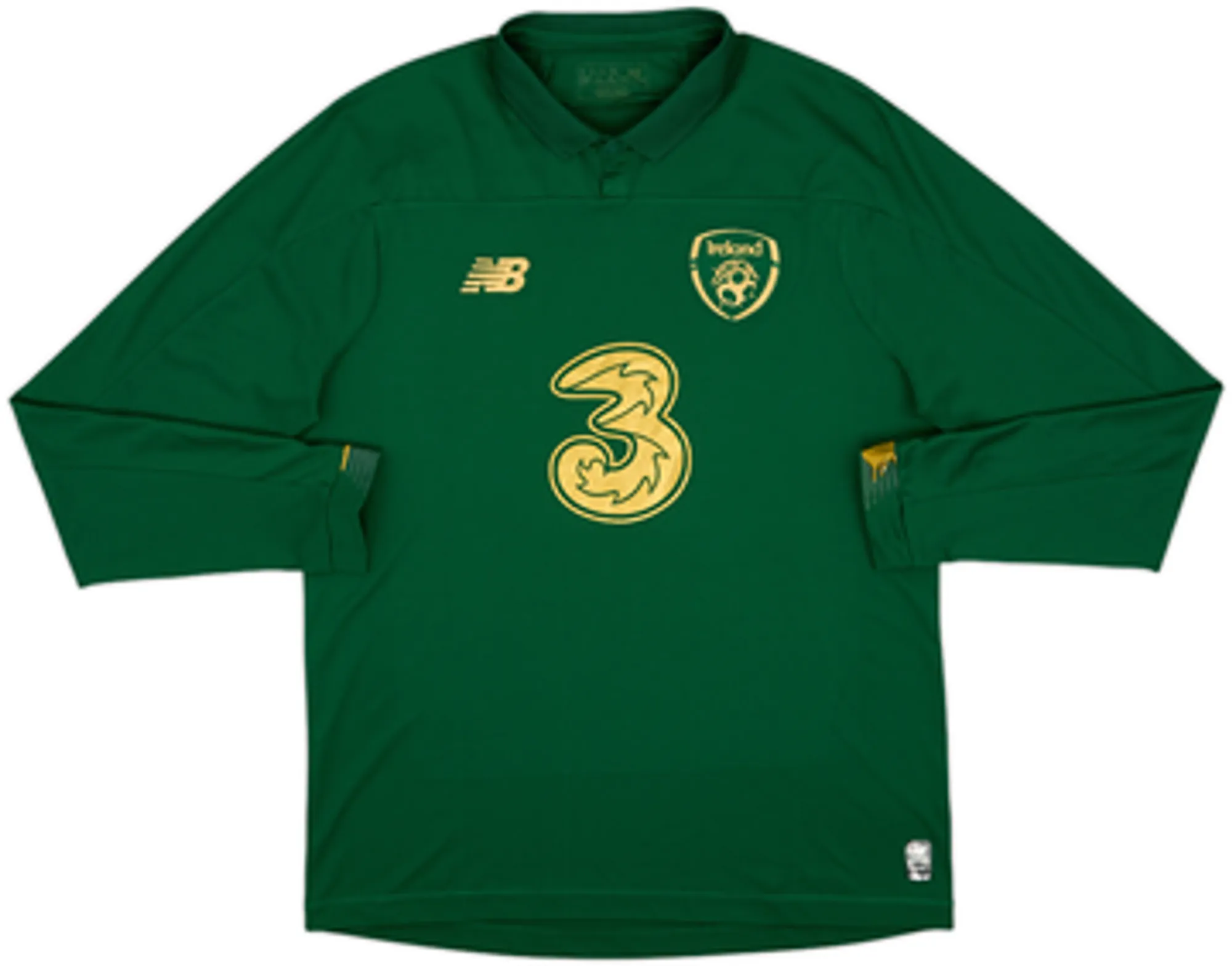 NewBalance Republic of Ireland Mens LS Home Shirt 2019