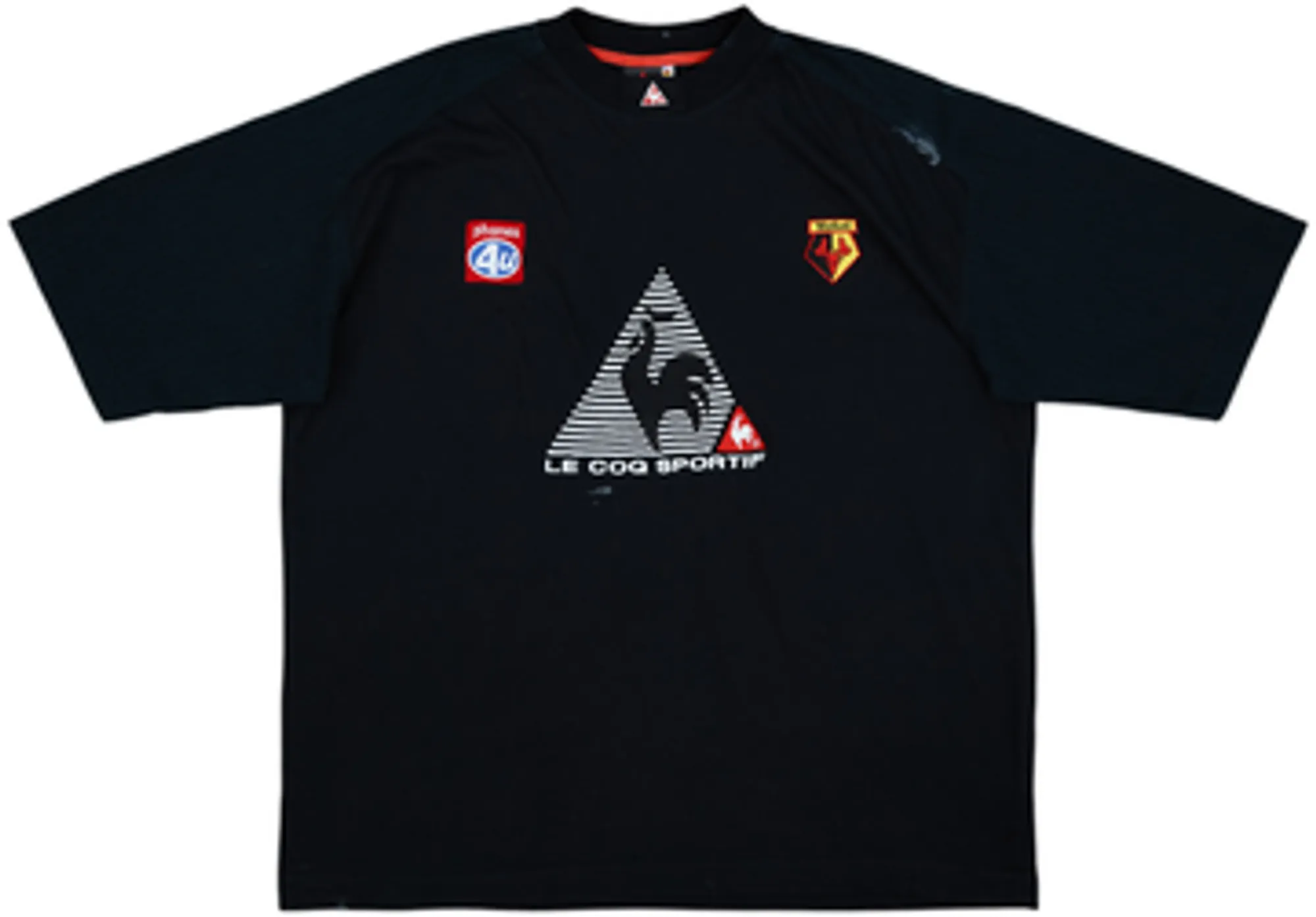 Le Coq Sportif Watford Mens SS Home Shirt 1999/00